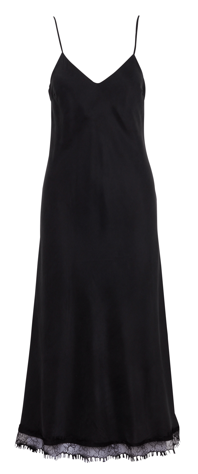 Robe longue col V MKT Noir