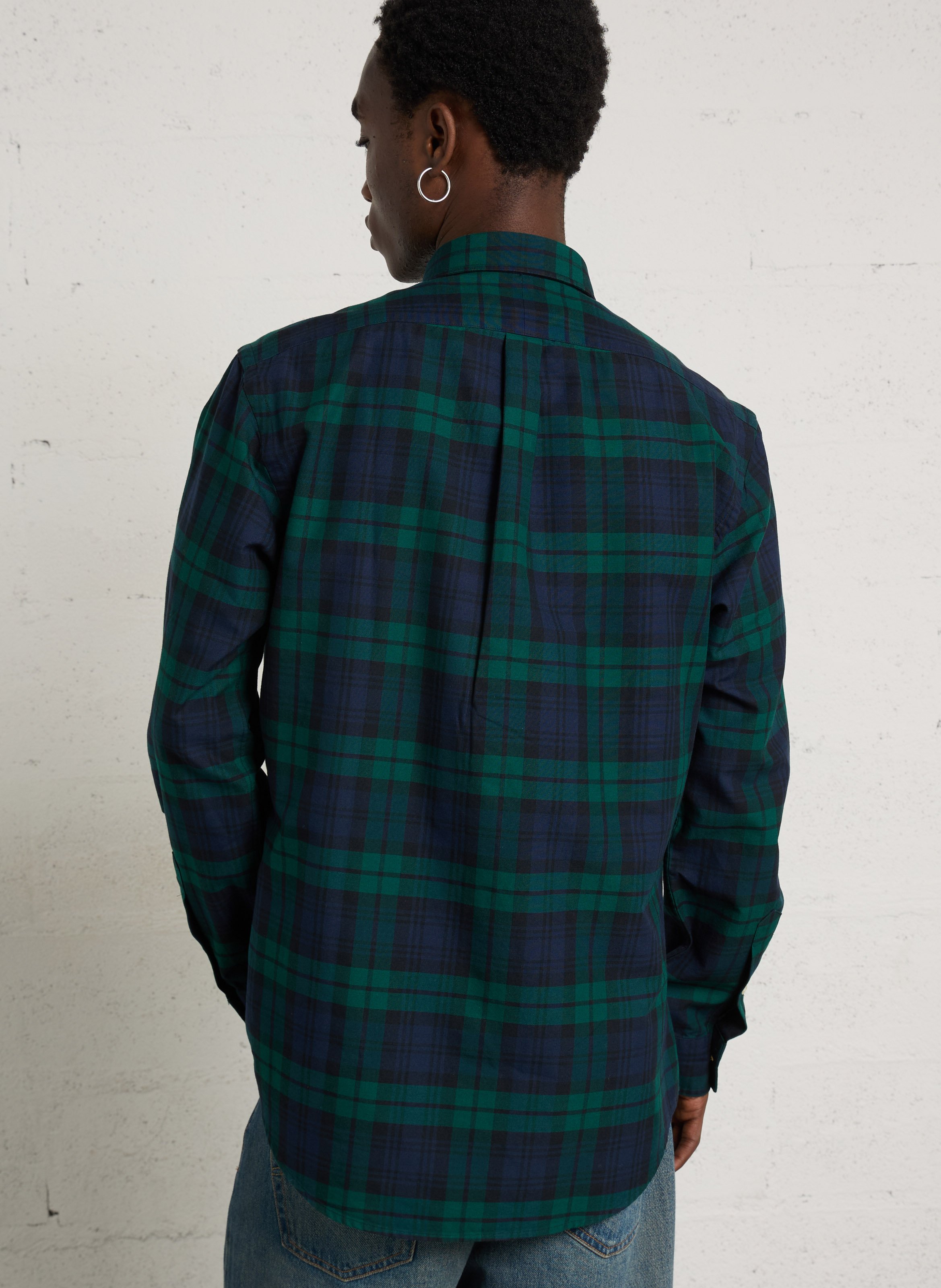 Gerade geschnittenes Karohemd POLO RALPH LAUREN Blau