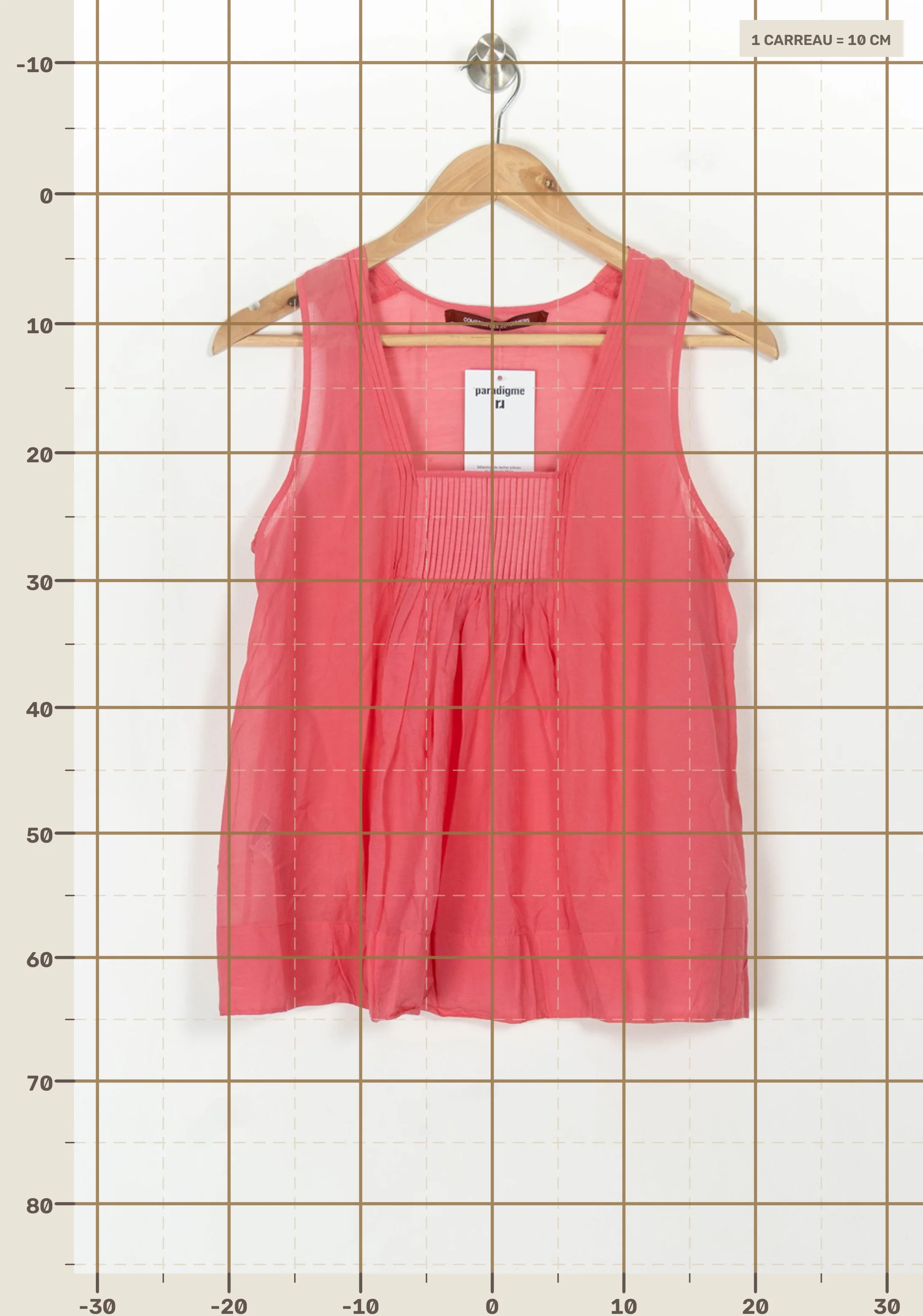 Top & tank top COMPTOIR DES COTONNIERS - Seconde main Pink