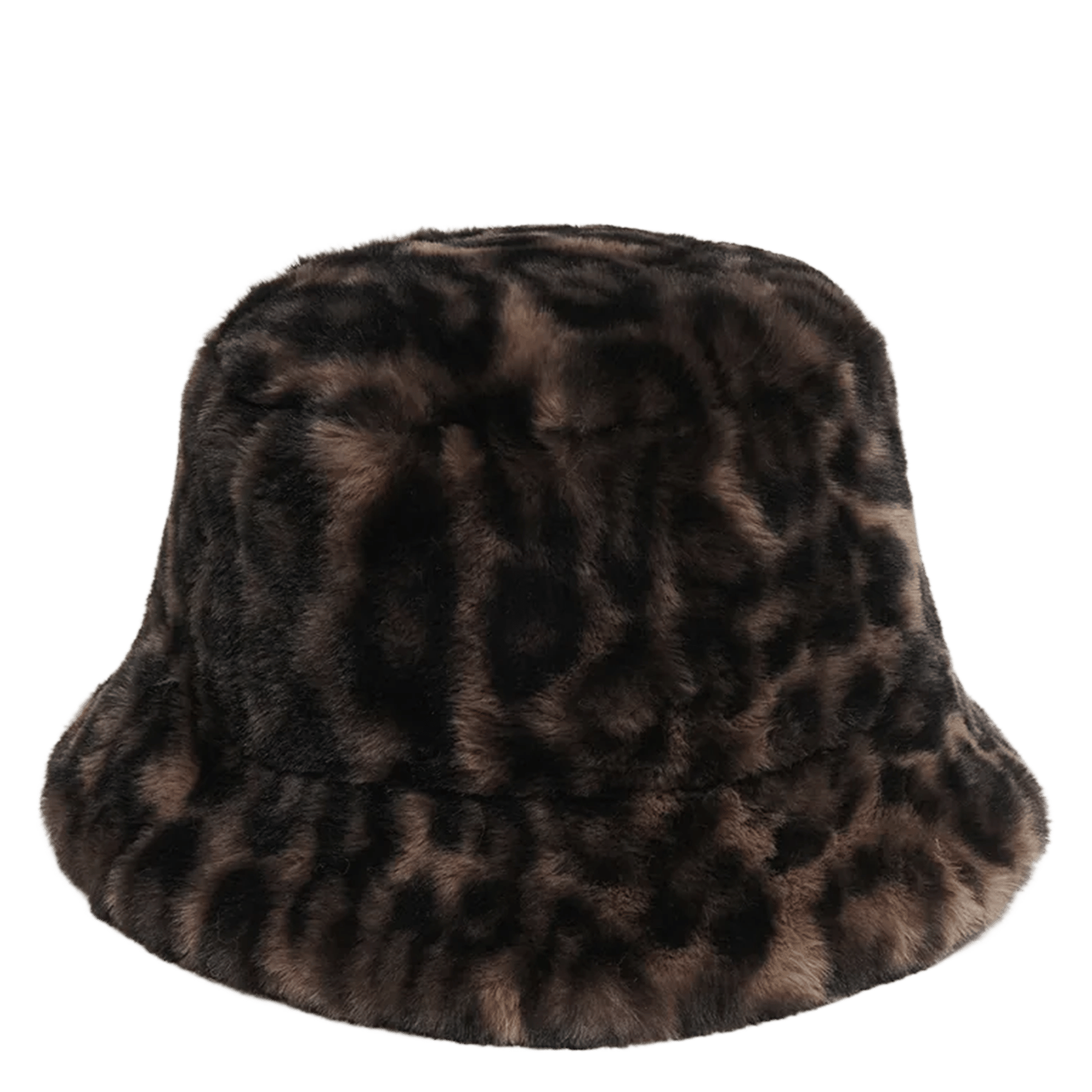 Faux fur bucket hat APPARIS Multicolored