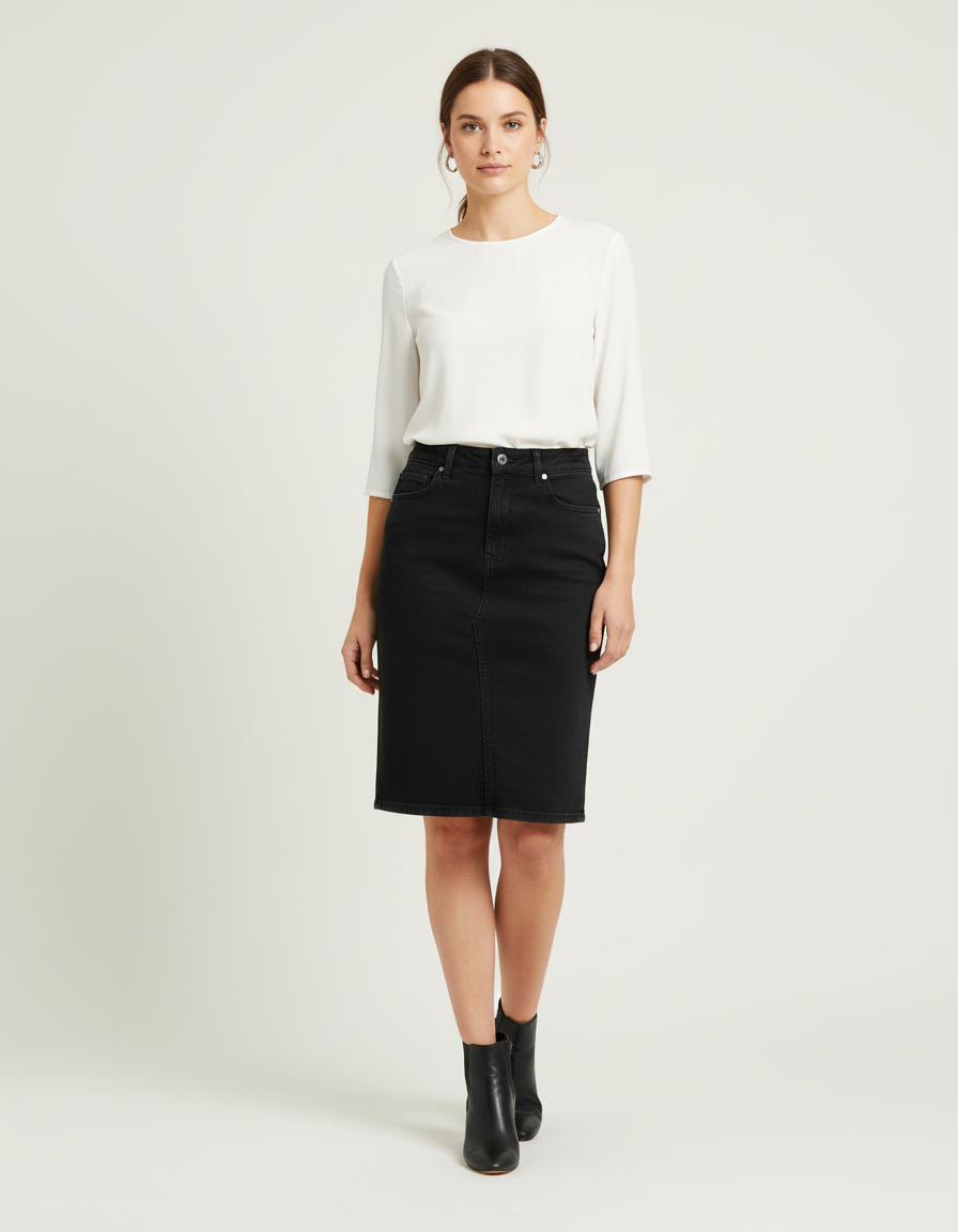Short & midi skirt CLOSED - Seconde Main Black