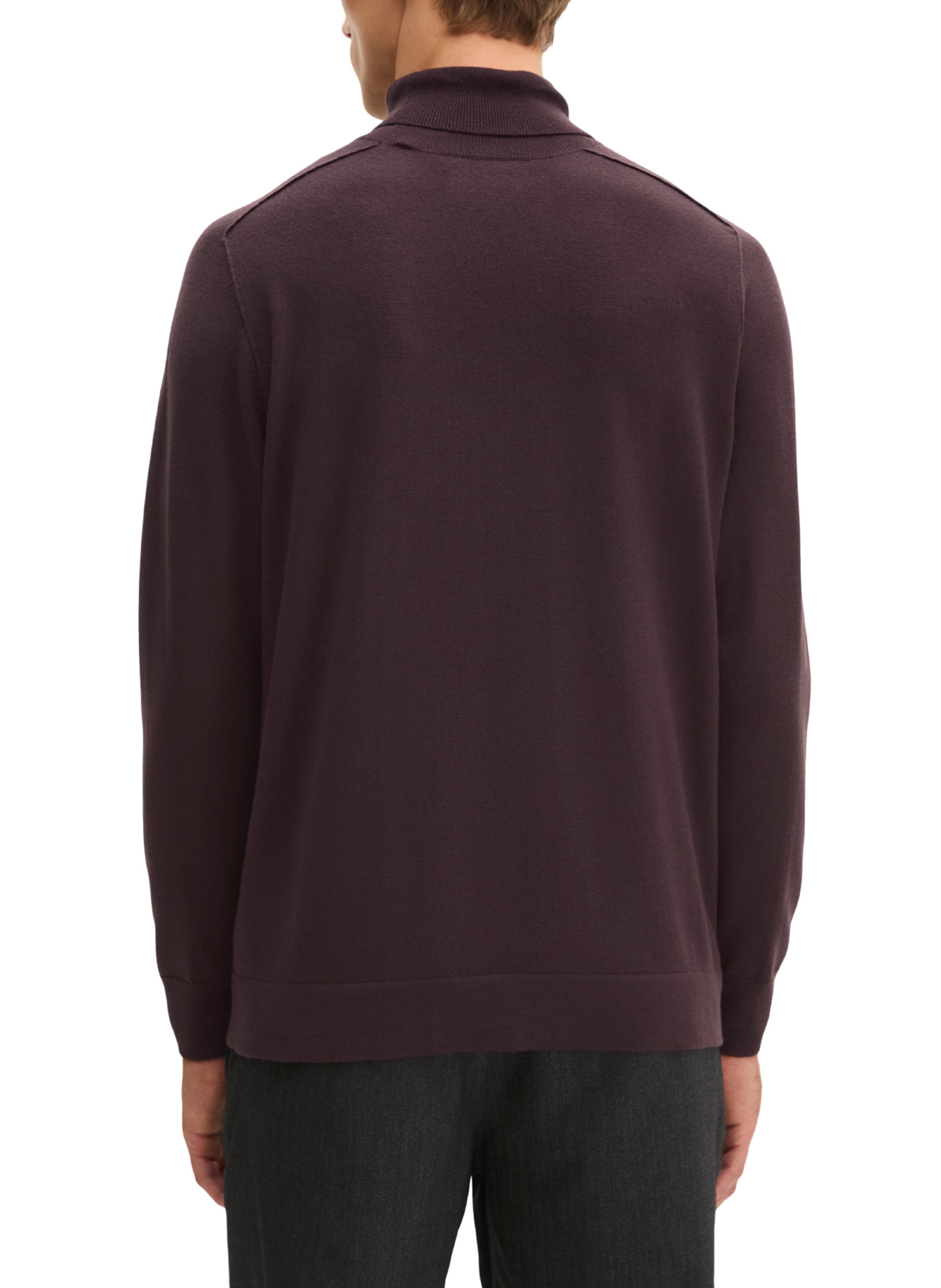 Wool turtleneck sweater MARC O'POLO Purple