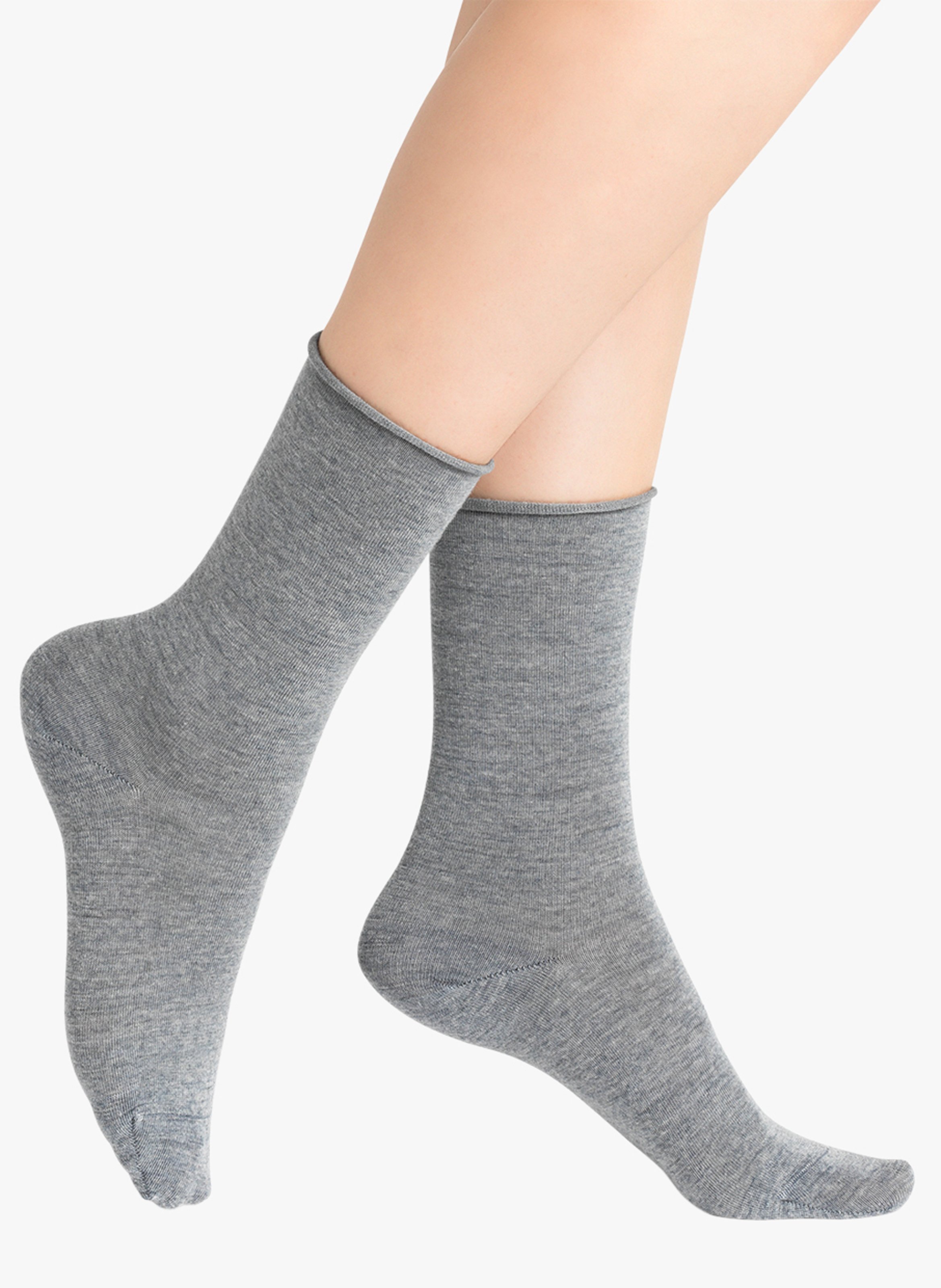 Fine wool-mix socks Grey