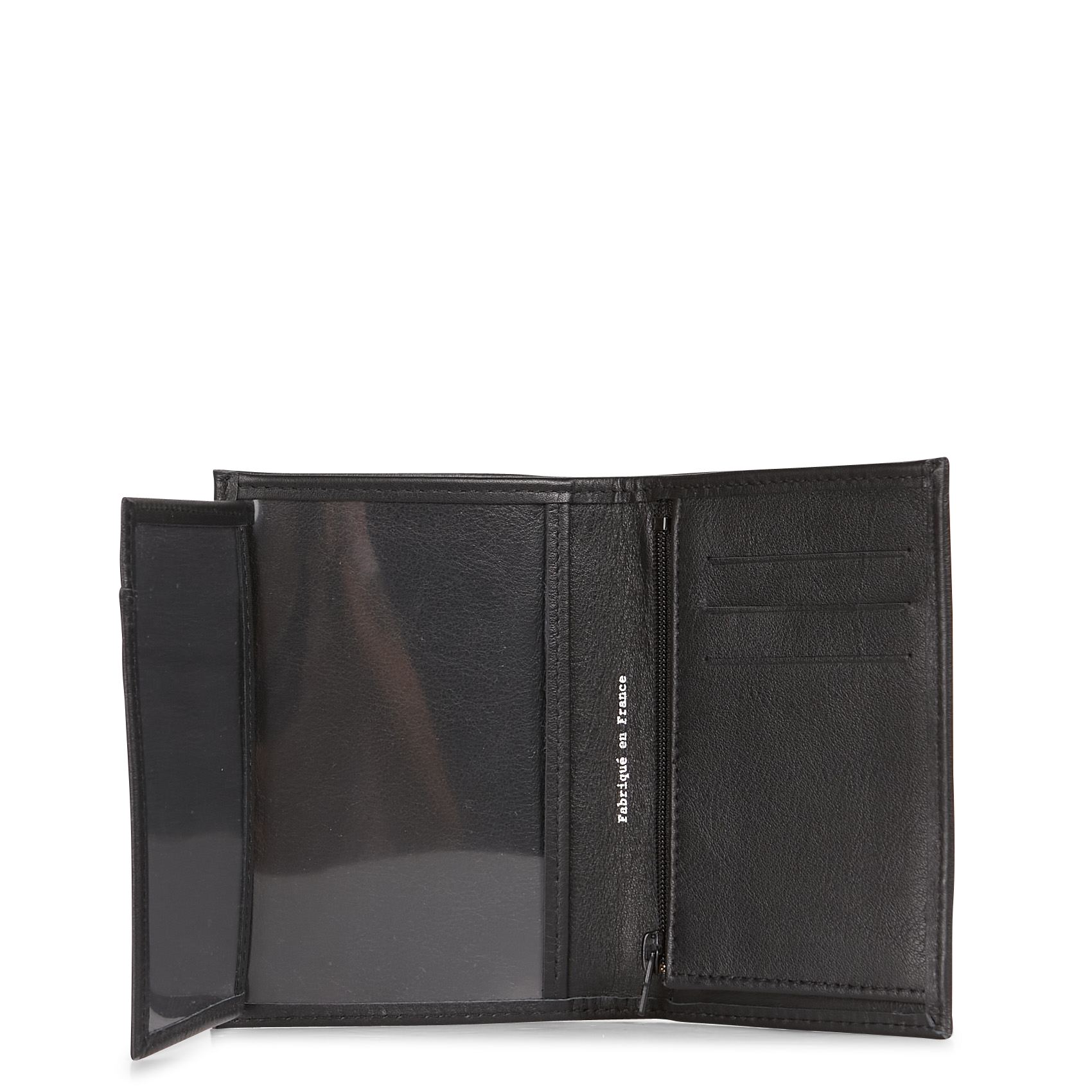 Leather wallet SAISON 1865 Black