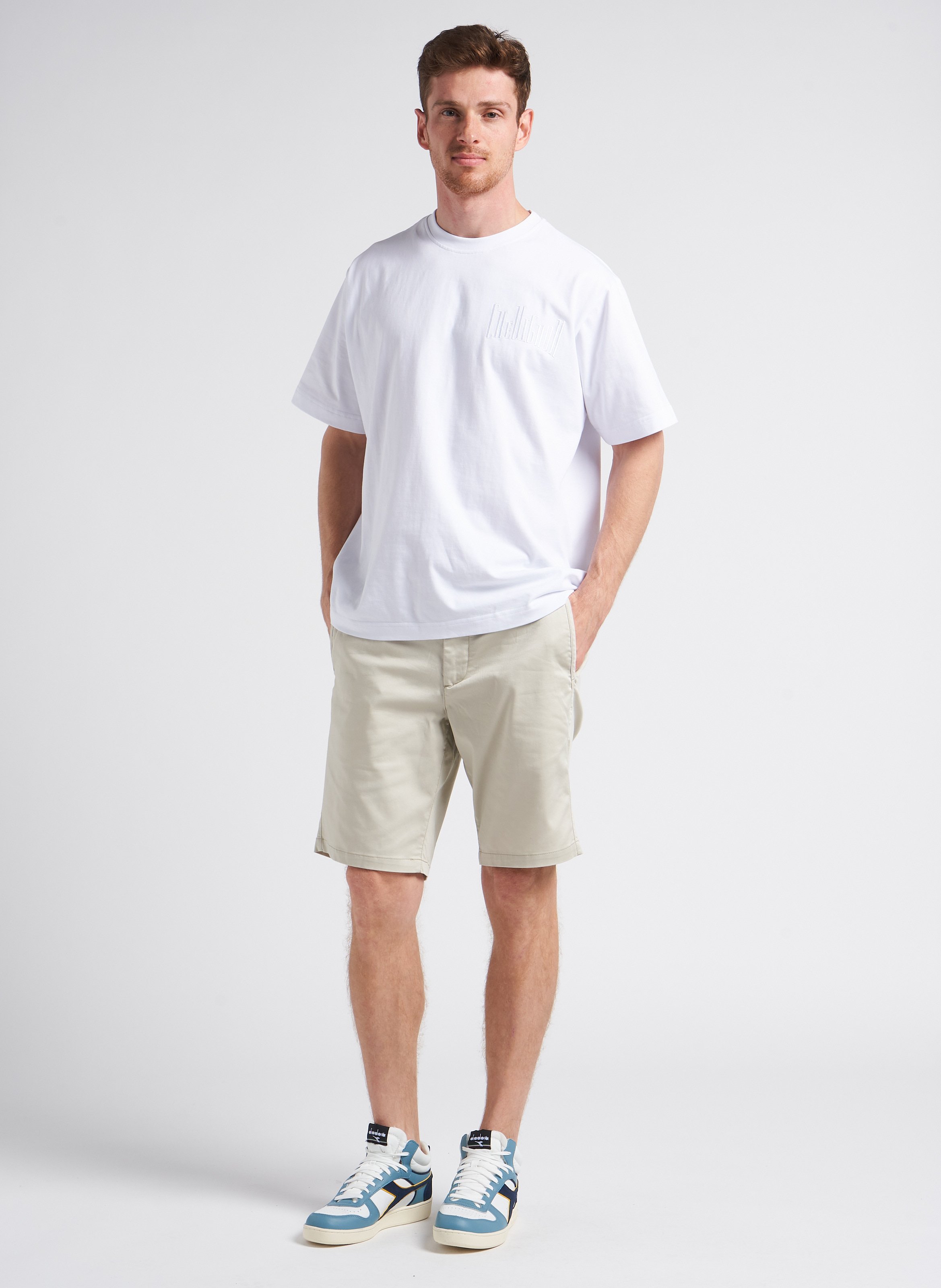 Cotton-blend shorts ARMANI EXCHANGE White