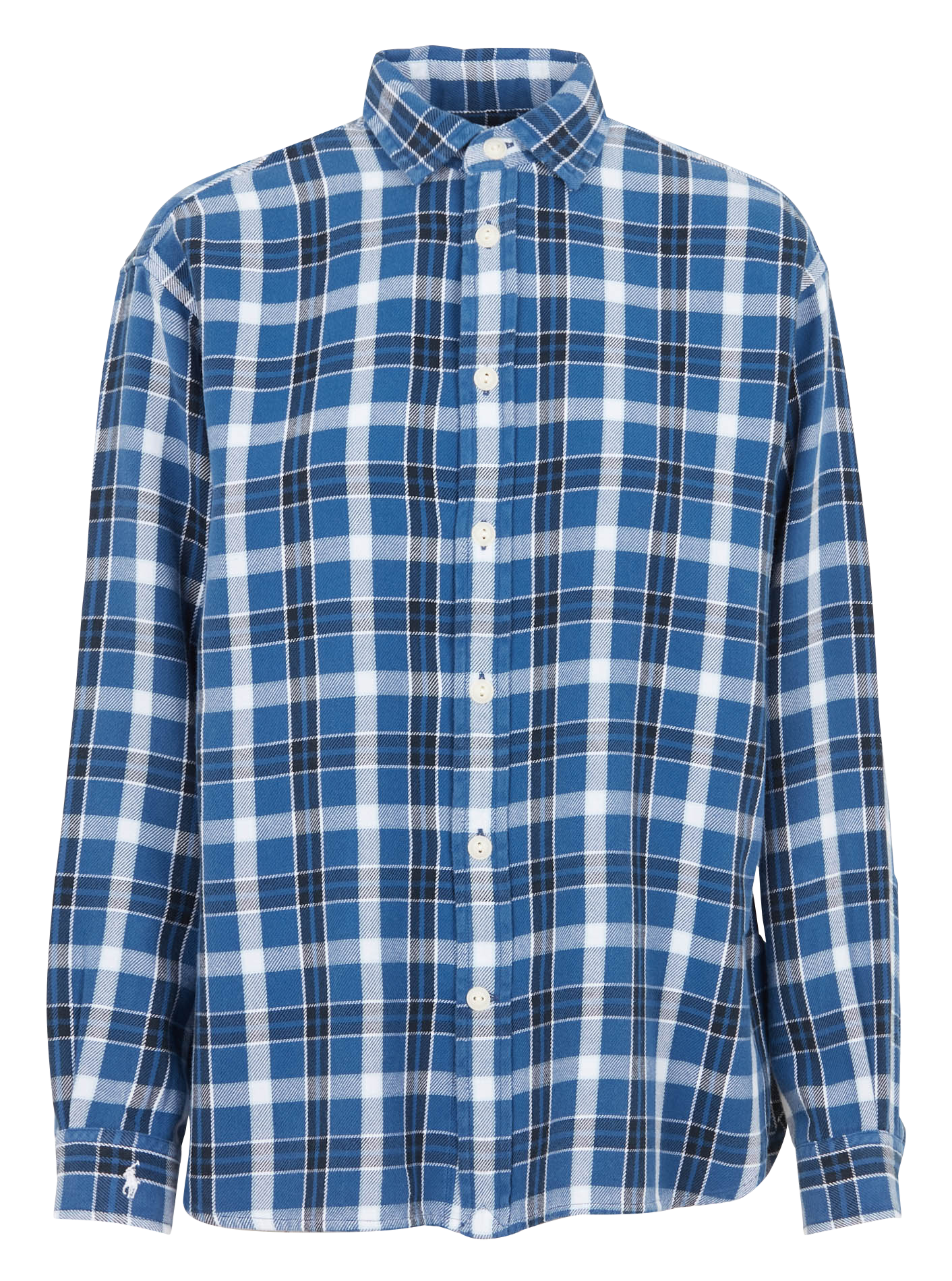 Chemise col classique à carreaux en coton POLO RALPH LAUREN