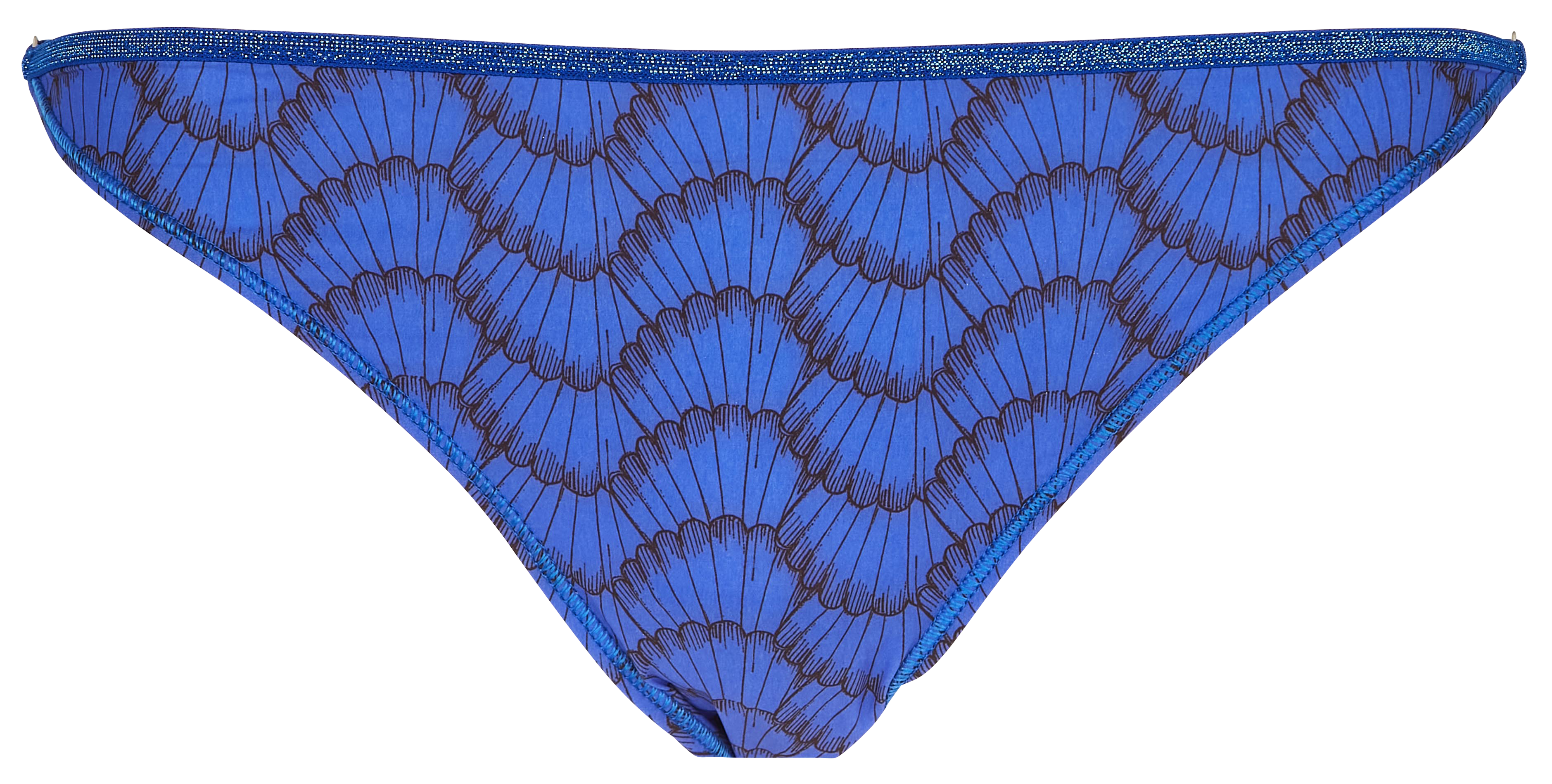 Tanga imprimé LA NOUVELLE Bleu