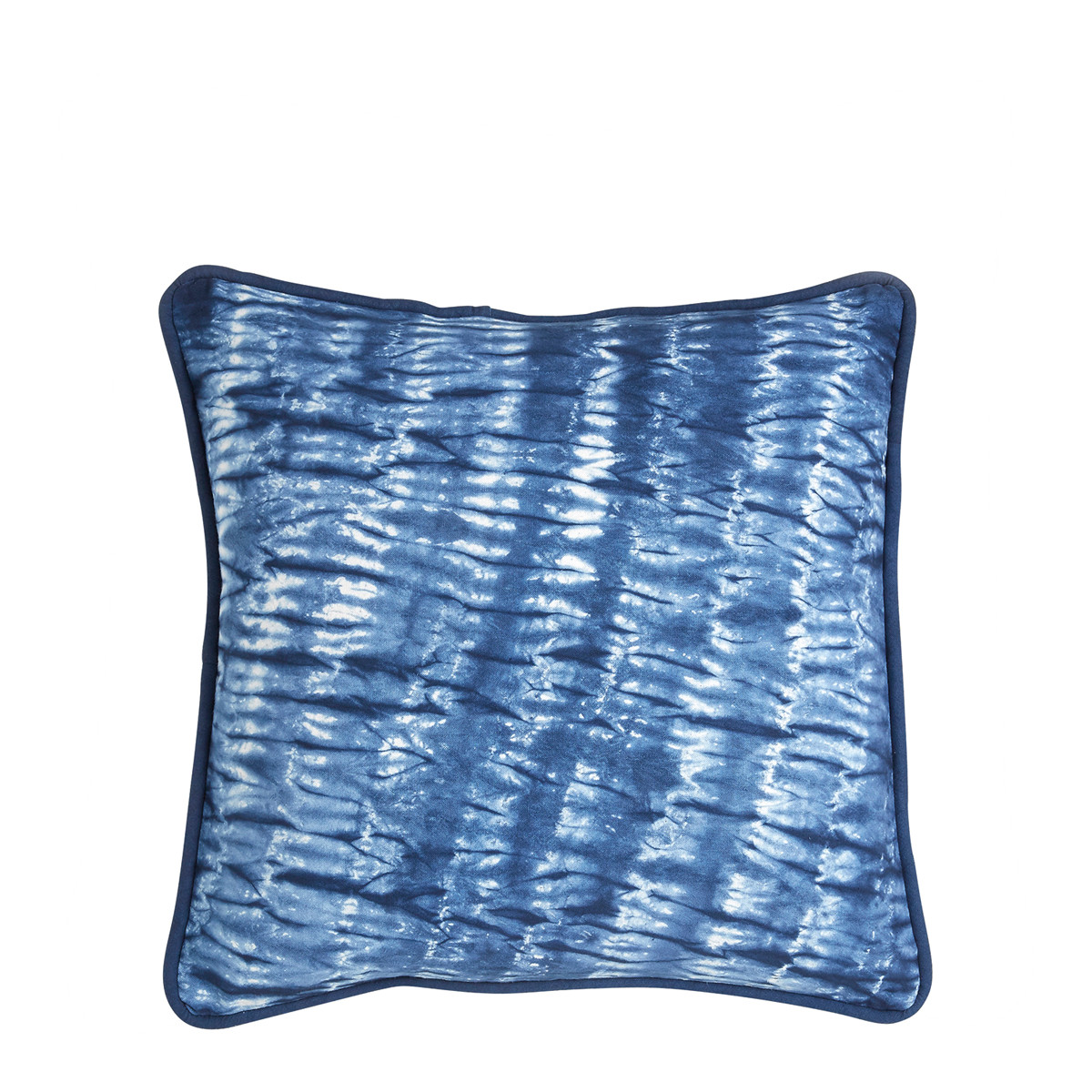 Cotton cushion BLANC D'IVOIRE Blue