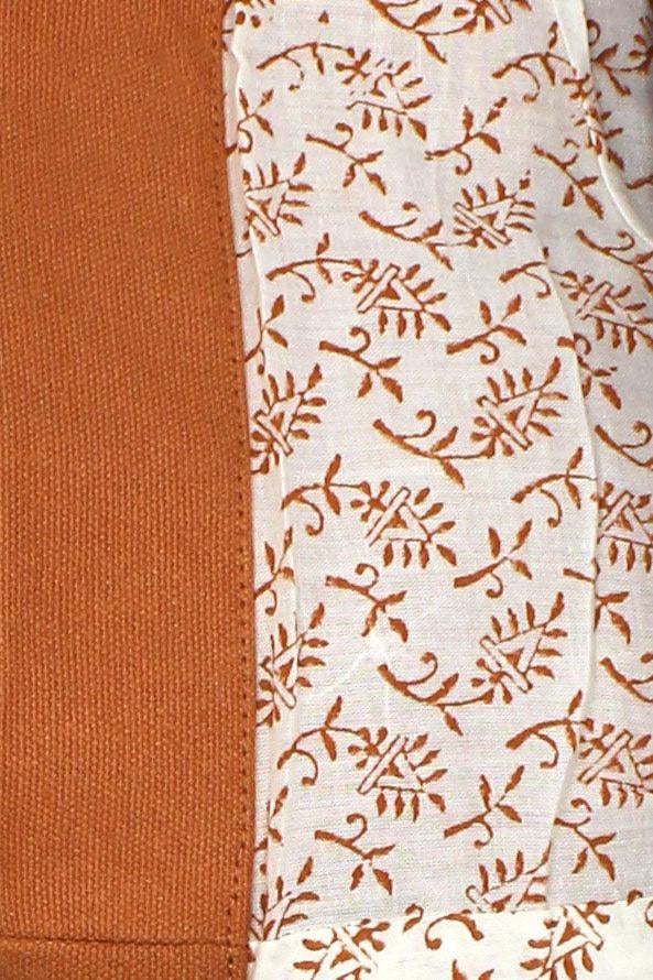 Cotton weekend bag HINDBAG Orange