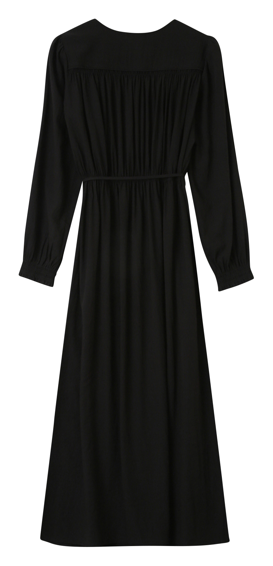 Flowy wrap maxi dress GRACE ET MILA Black