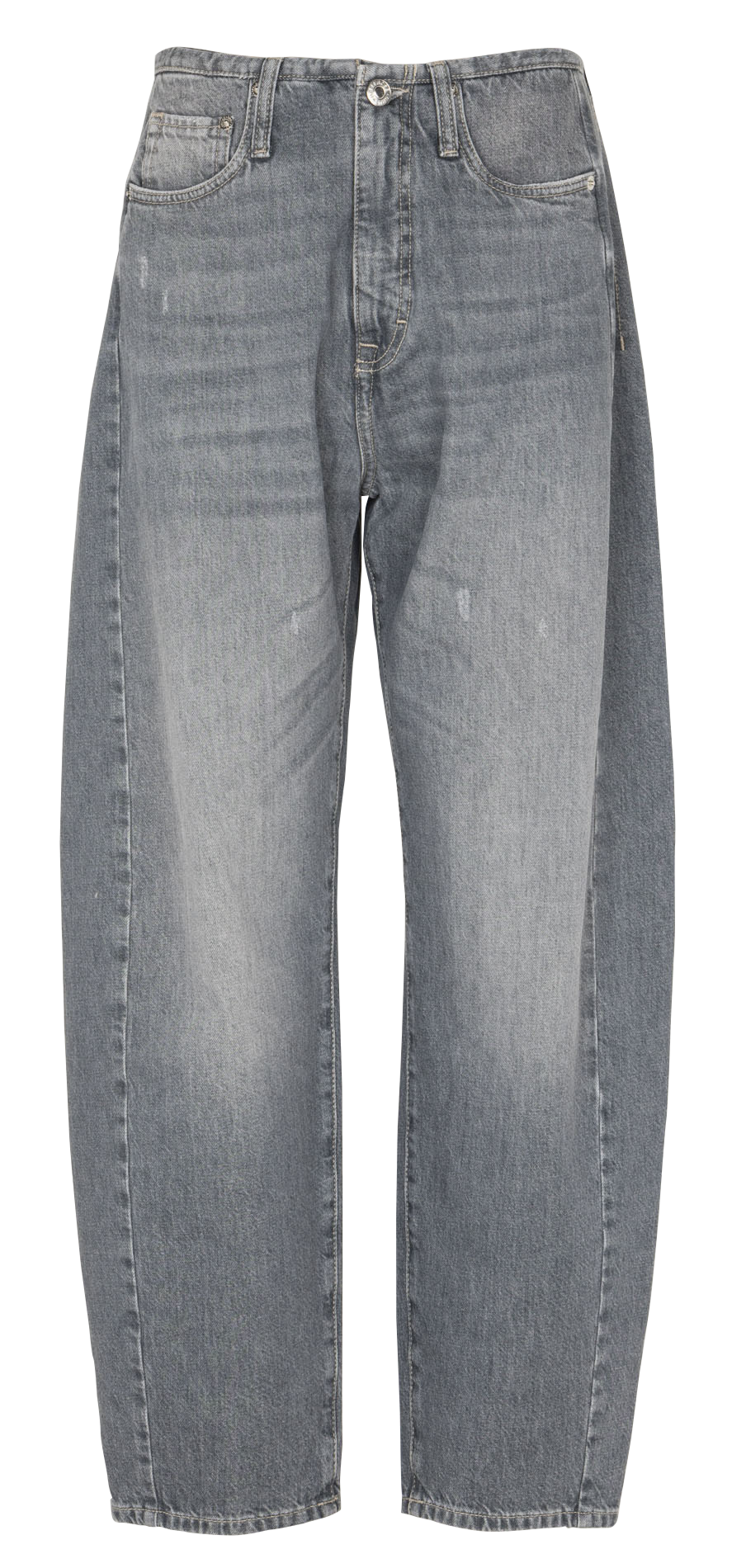 Jean ballon en coton BELLEROSE Gris