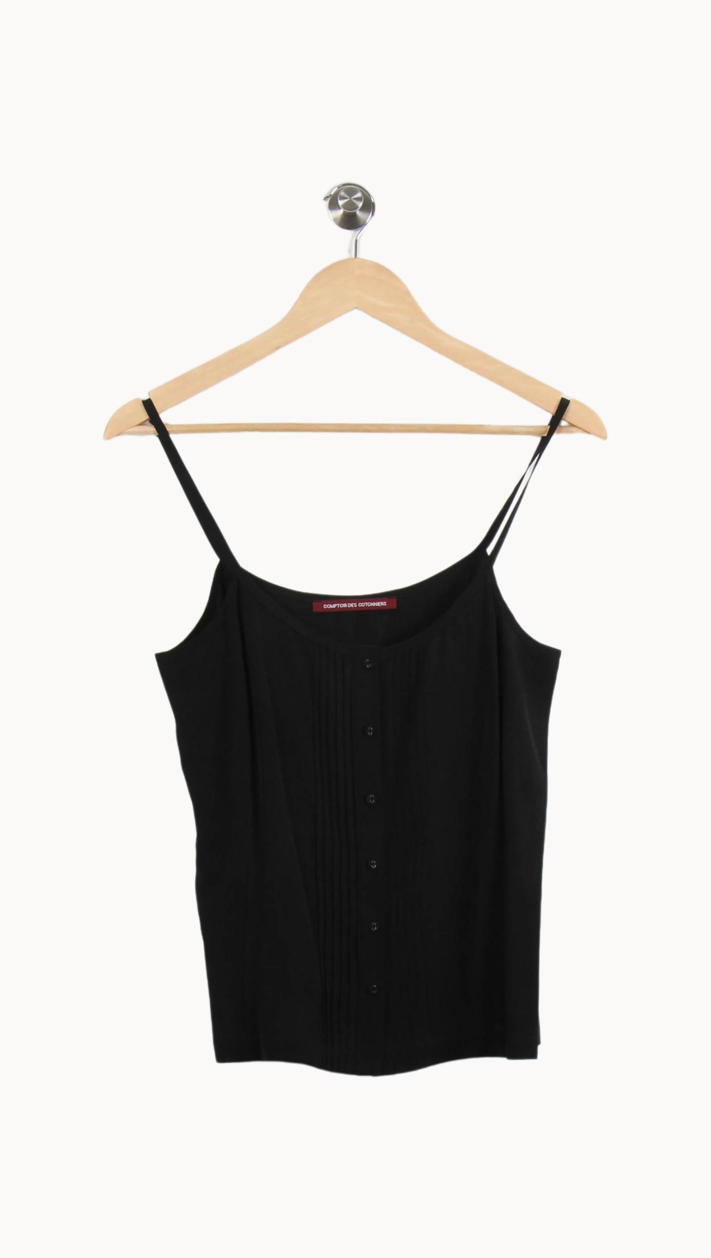 Top & débardeur COMPTOIR DES COTONNIERS - Seconde main Noir