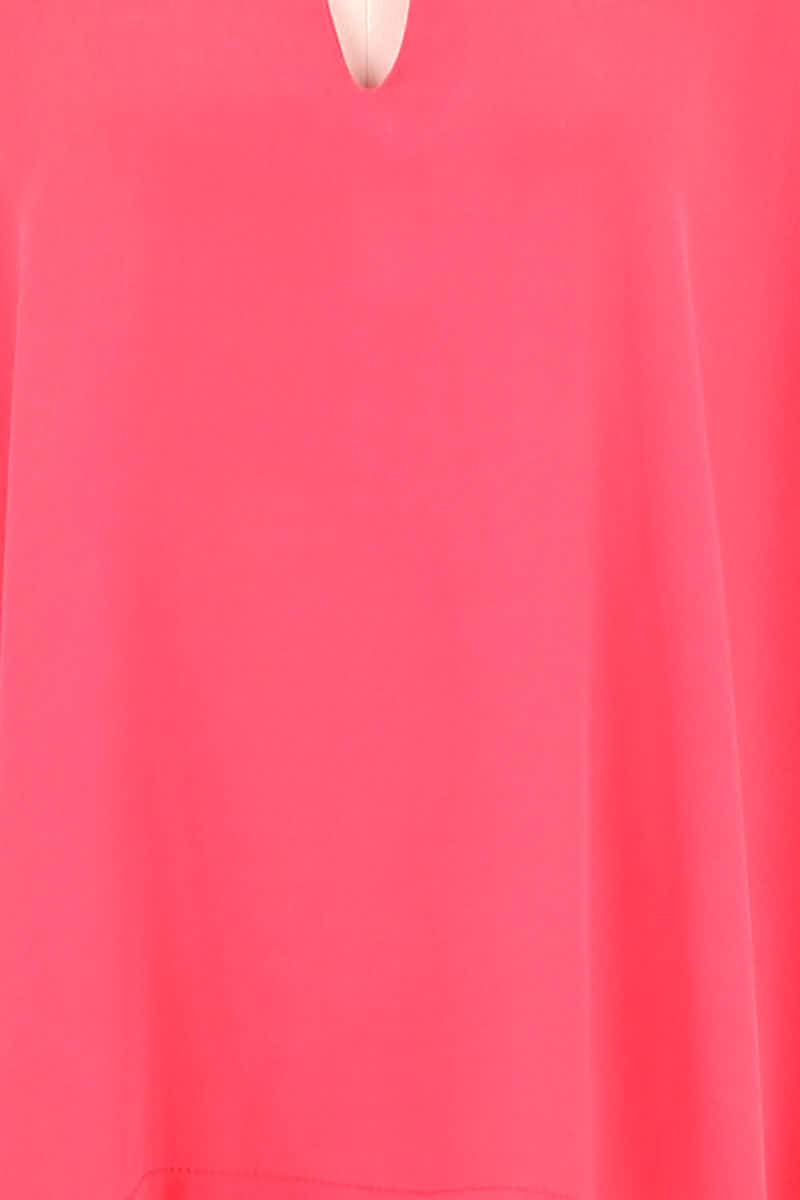 Azawood sleeveless top DIANE VON FURSTENBERG - Seconde Main Pink