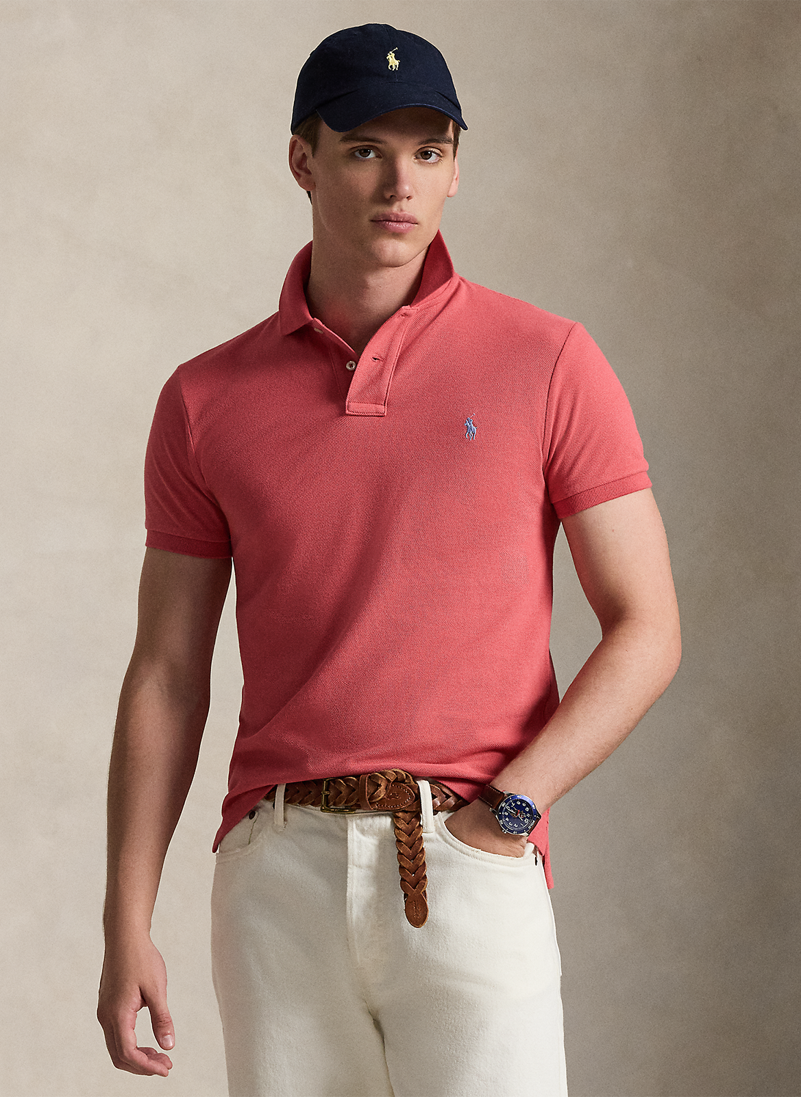 Cotton polo shirt POLO RALPH LAUREN Red