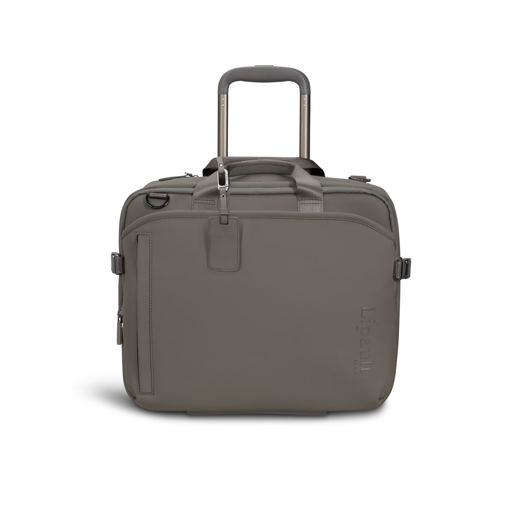 "Lost in Berlin Rolling Tote" LIPAULT Grey