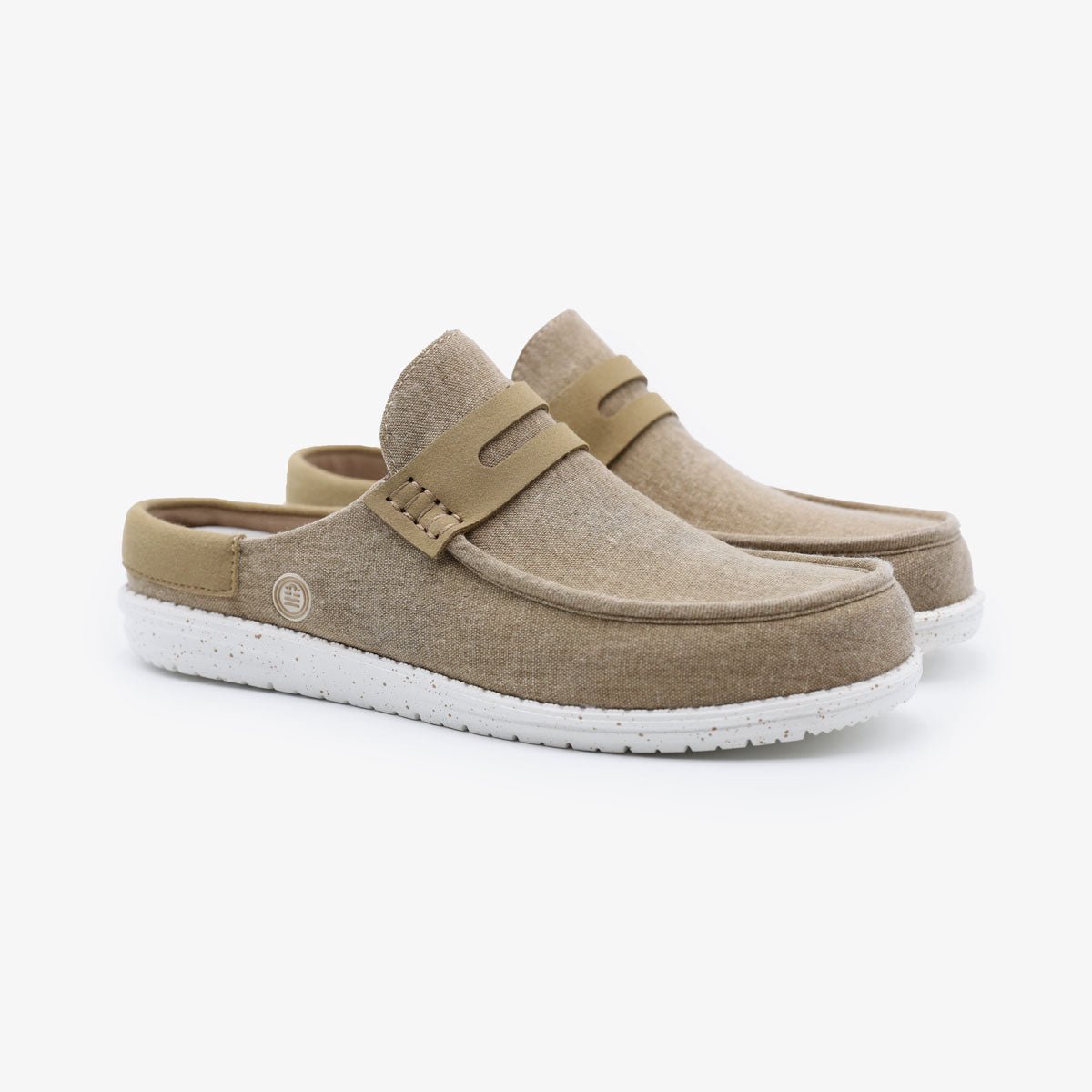 Mules loafers SERGE BLANCO Beige