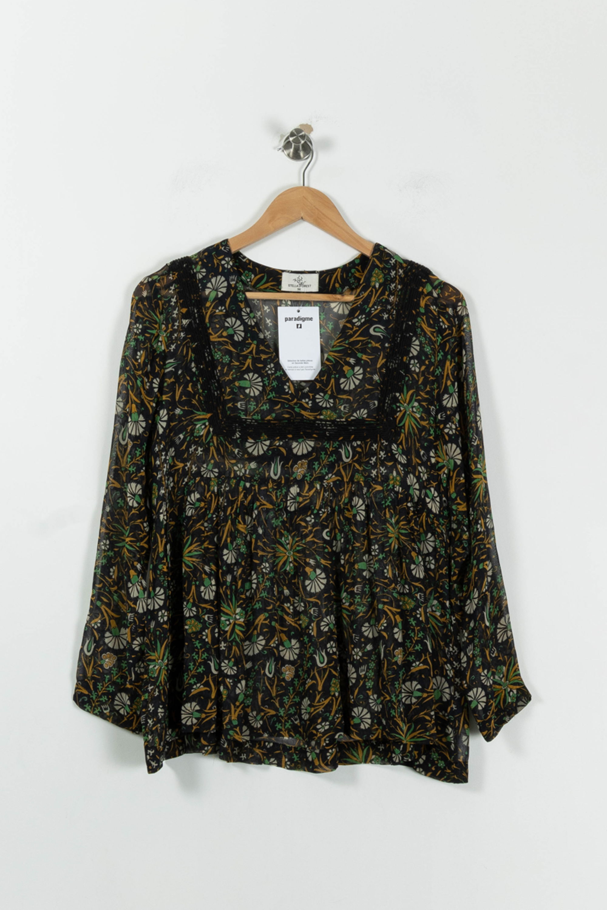 Shirt STELLA FOREST - SECONDE MAIN Black