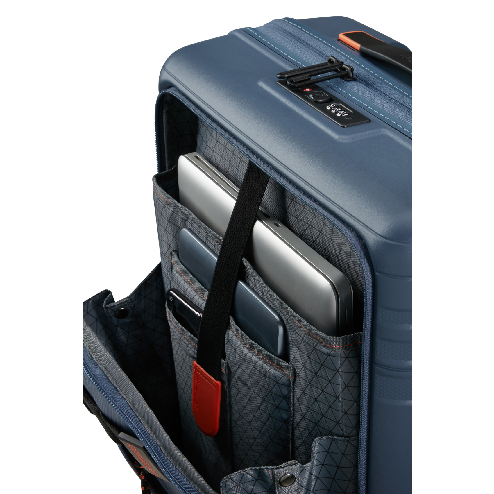 Hello cabin suitcase 4 wheels business case size s AMERICAN TOURISTER Multicolored