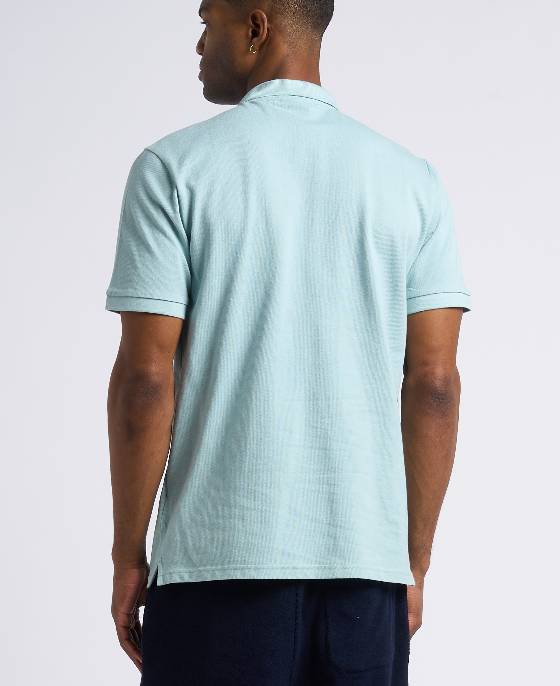 Regular-fit polo van biokatoen KNOWLEDGE COTTON APPAREL Grijs