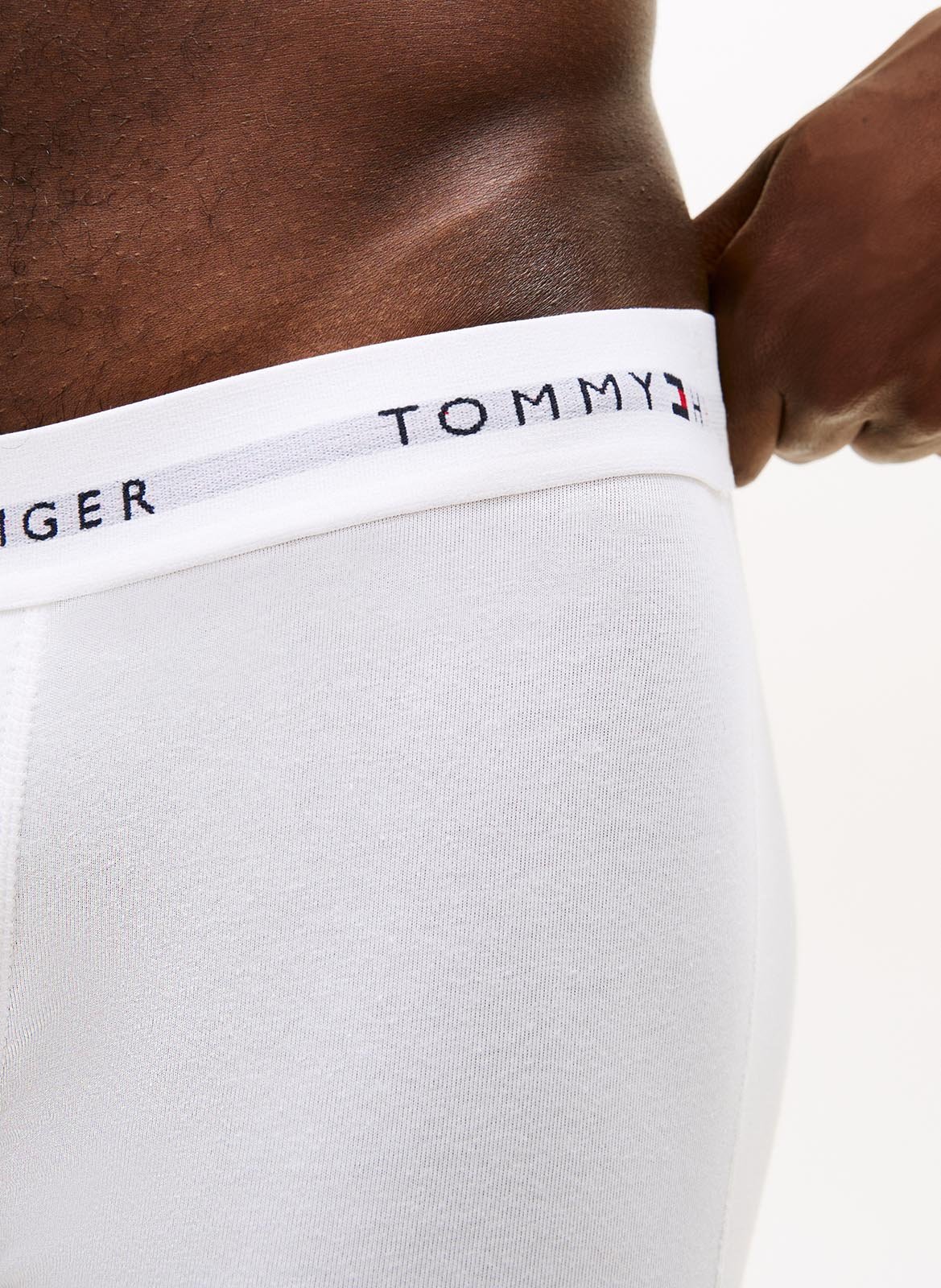 3er-Pack Boxershorts aus Baumwolle TOMMY HILFIGER Rot