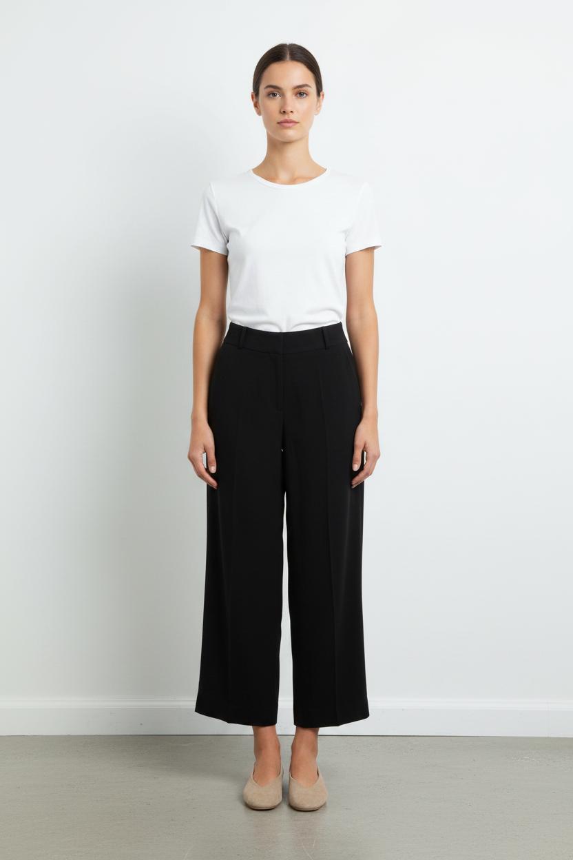 Pantalon AGNES B. - Seconde Main Noir