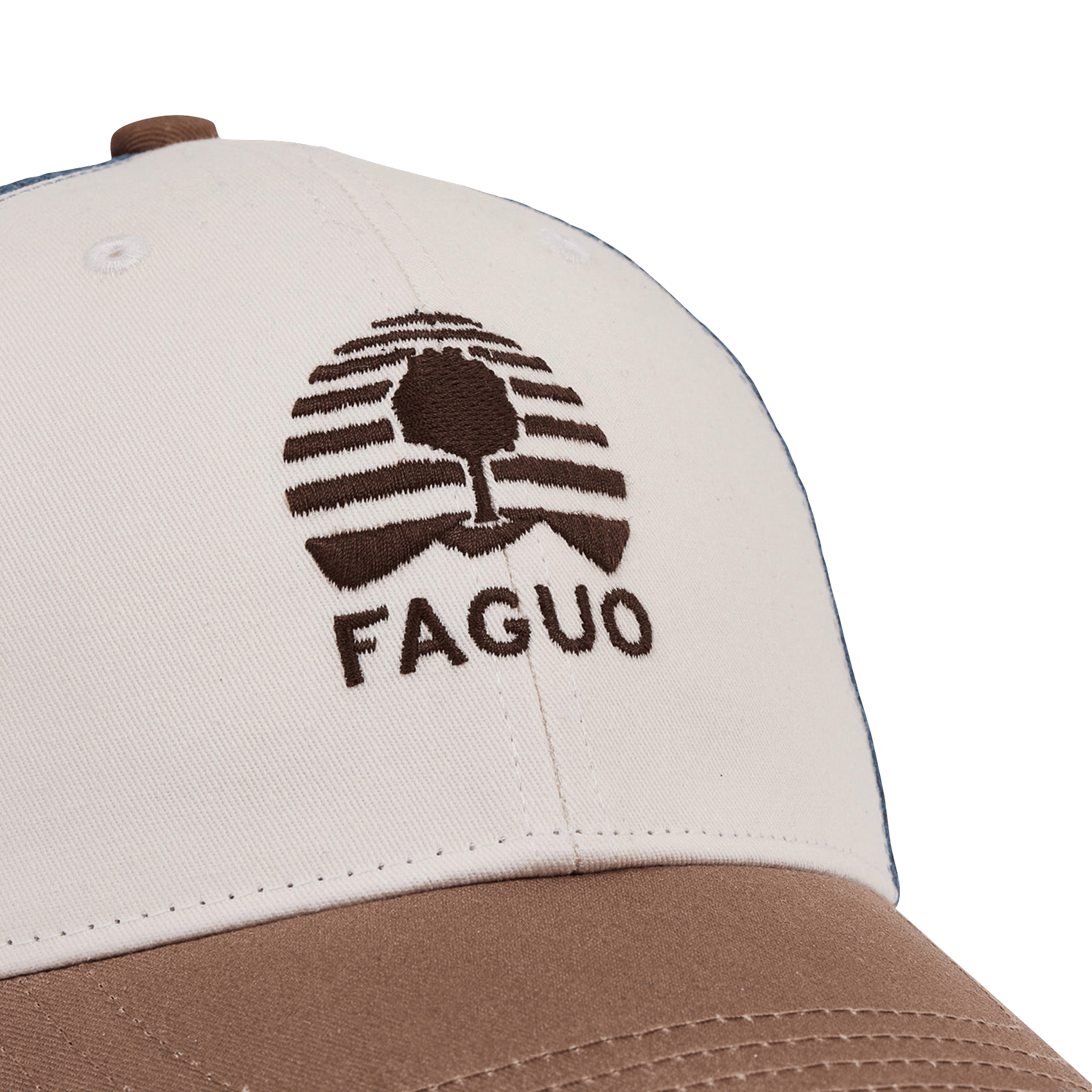 Casquette en coton FAGUO Mehrfarbig