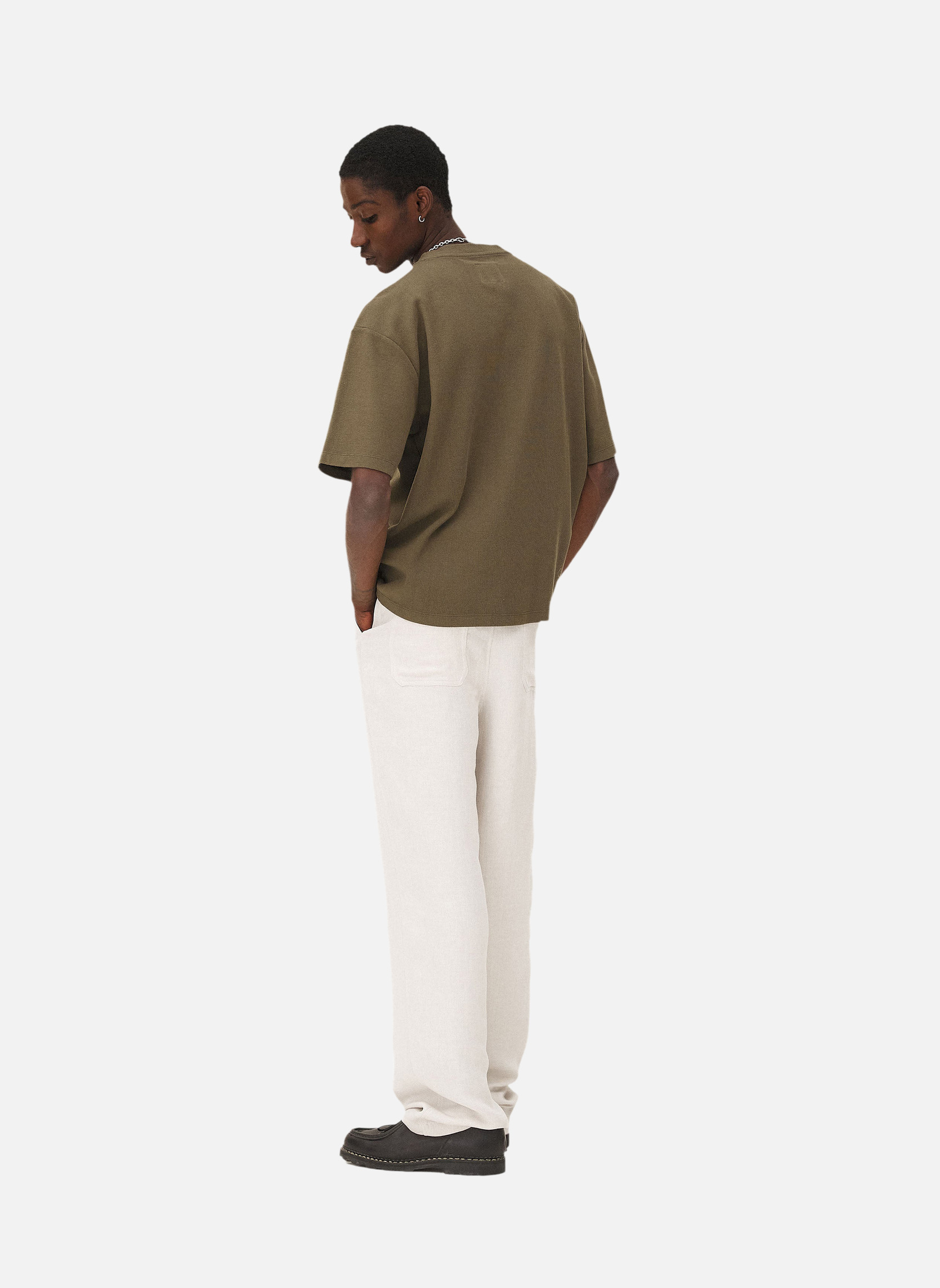 Oversized tangerine t-shirt Noyoco Green