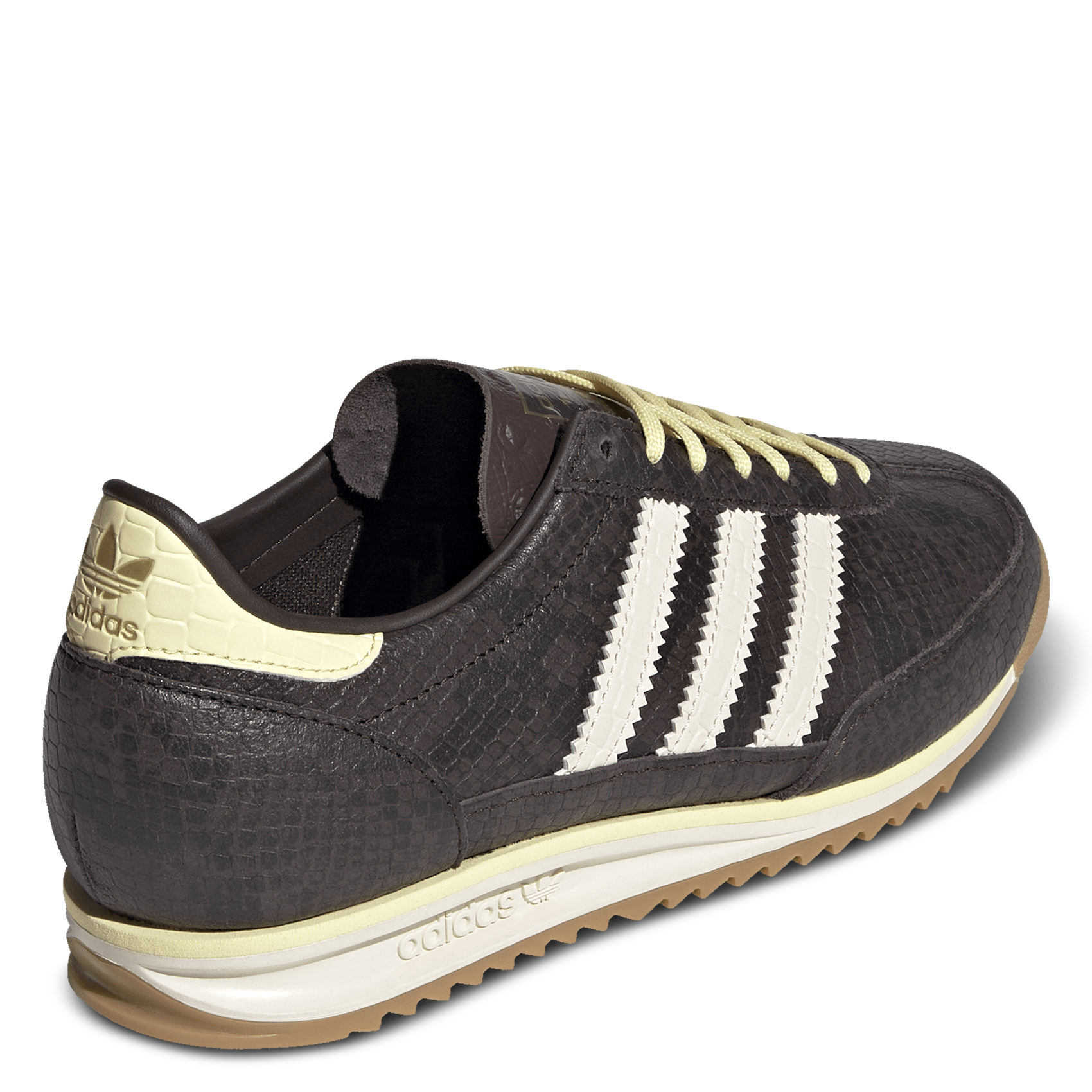 Low-top lace-up sneakers ADIDAS Brown