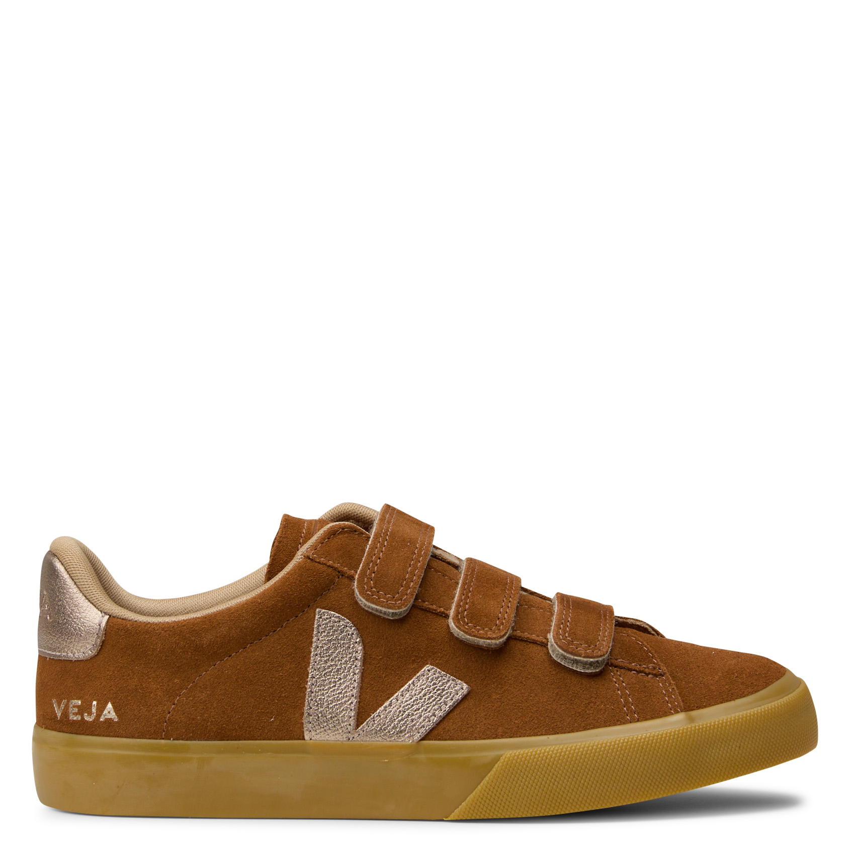 Low-top suede sneakers VEJA Brown