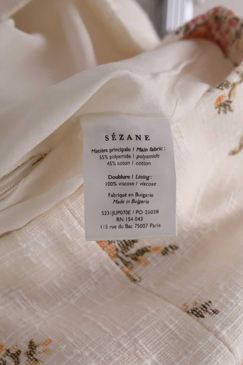 Mini skirt SEZANE - Seconde main Beige
