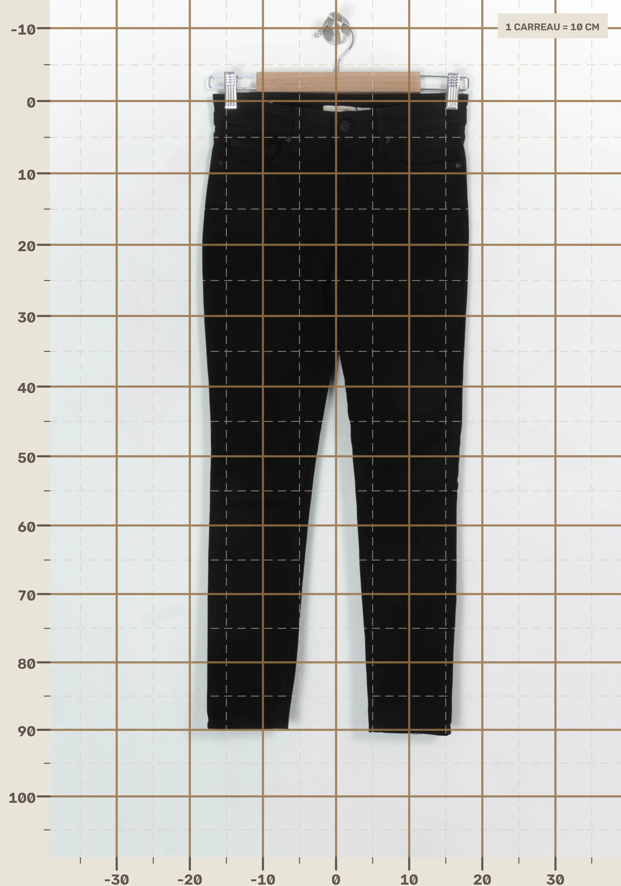 Jeans LEVI'S - Seconde main Black