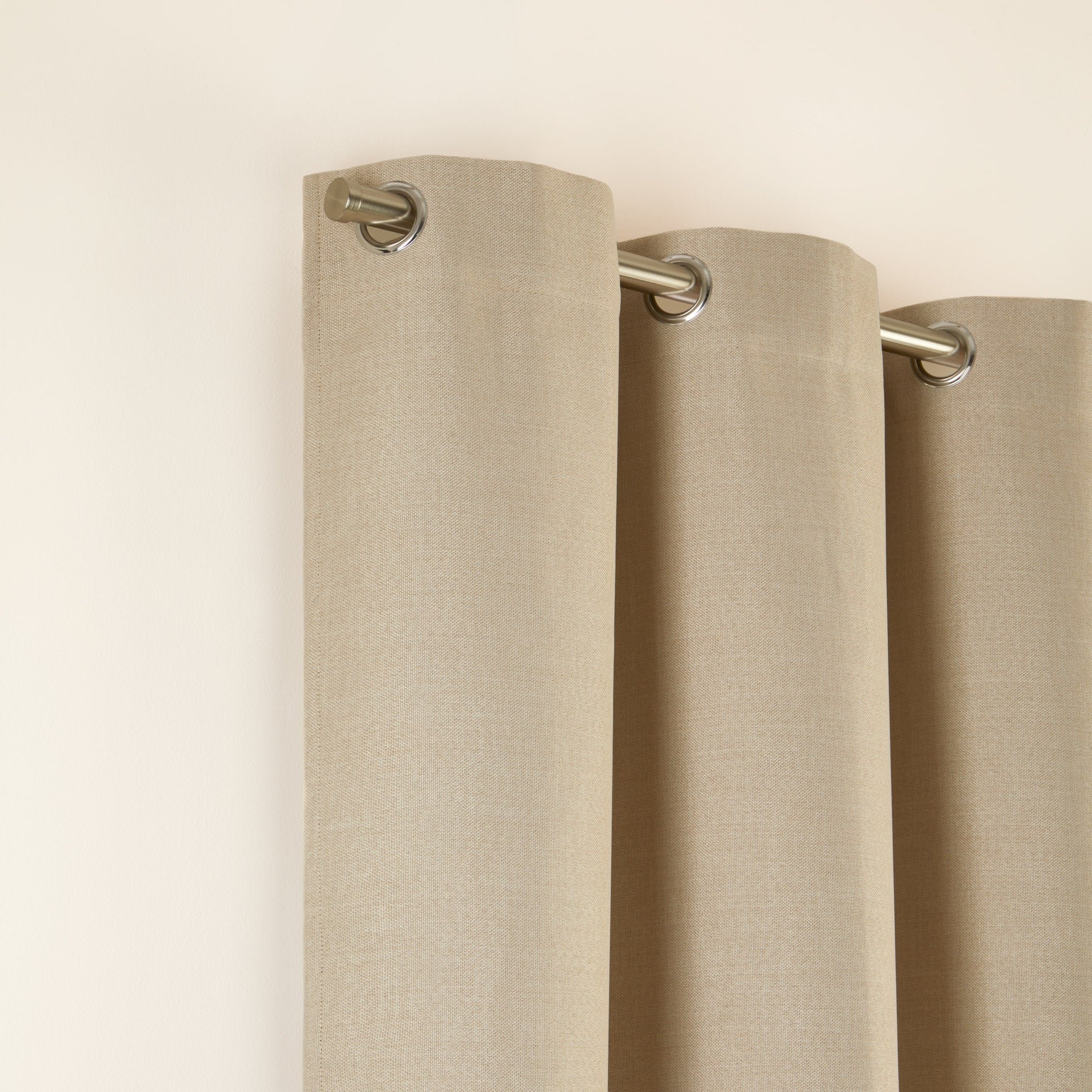 LINA - Blackout curtain with eyelets MADURA Beige