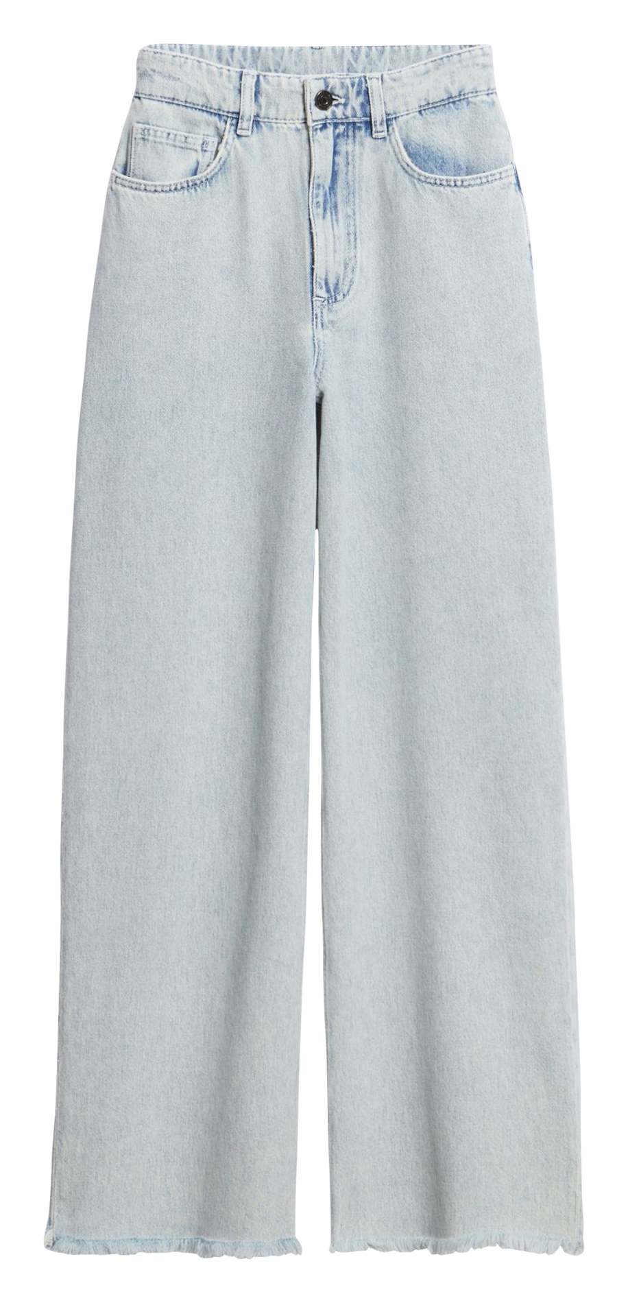 Weite Stone Washed Denim-Jeans VANESSA BRUNO Blau