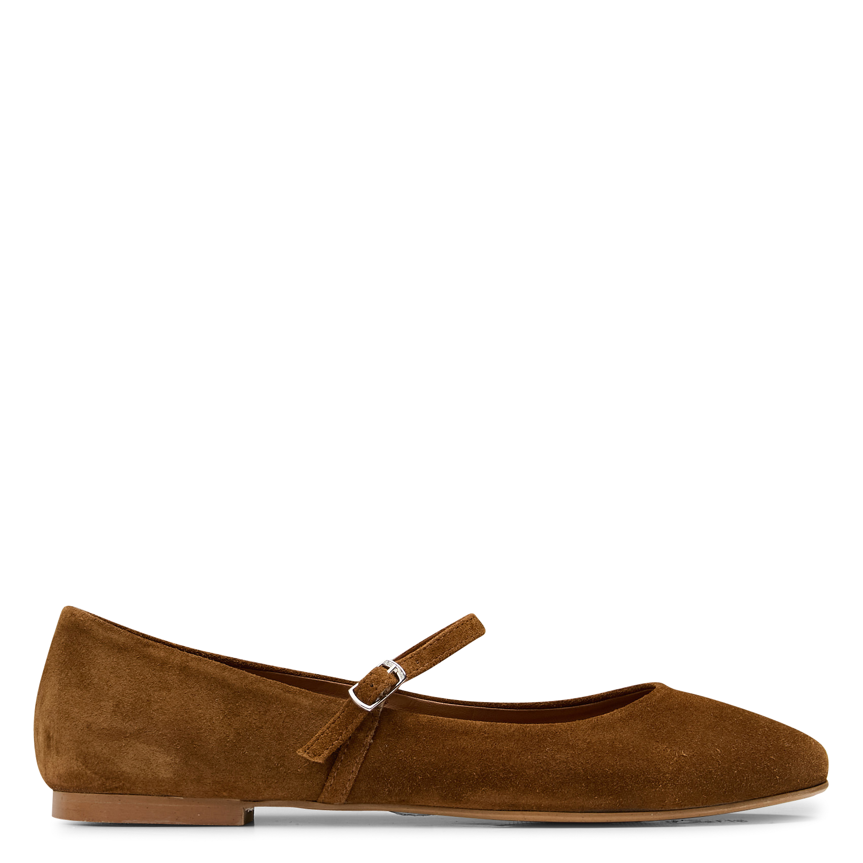 Ballerines à bride en velours  MELLOW YELLOW Marron