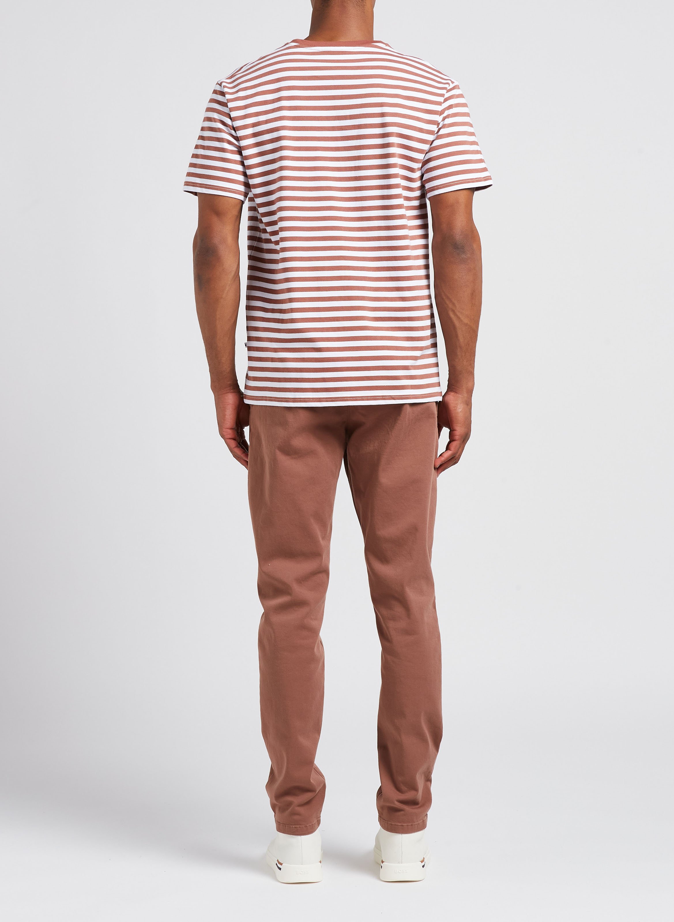 Straight-leg organic cotton-blend pants MINIMUM Multicolored