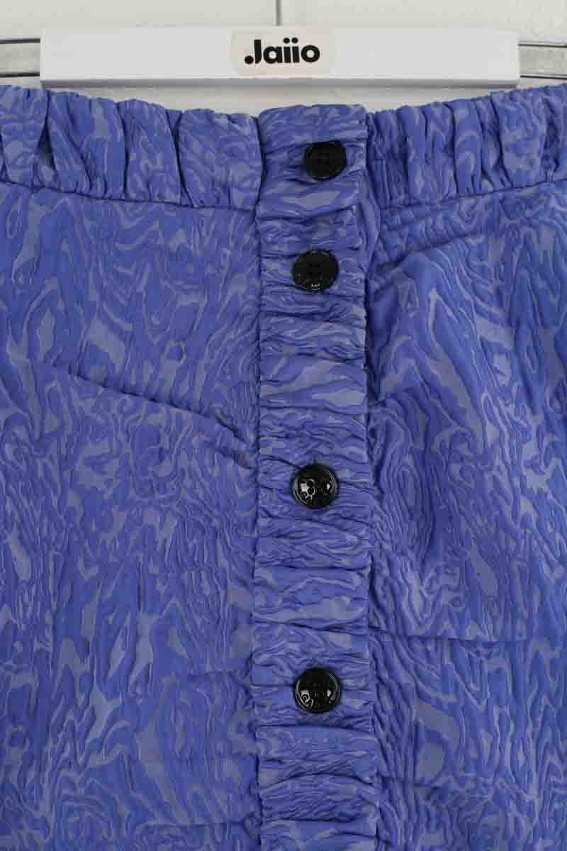 Blue mini skirt GANNI - Seconde Main Blue