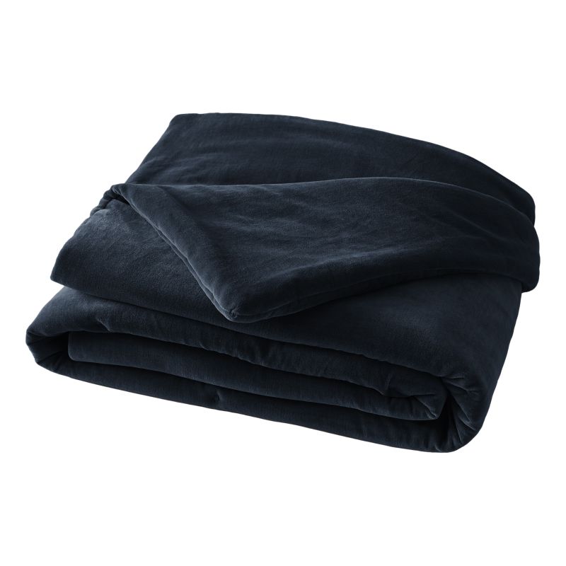 Cotton gauze bedspread or end-of-bed throw L'EFFET PAPILLON