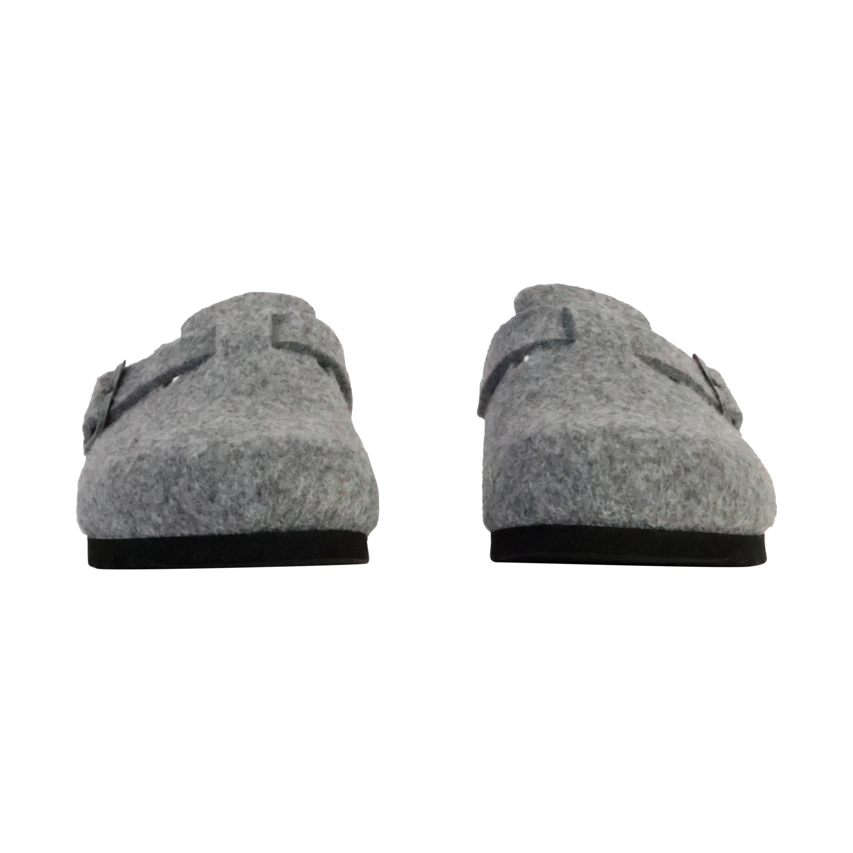 Leather mules Fae SCHOLL Grey