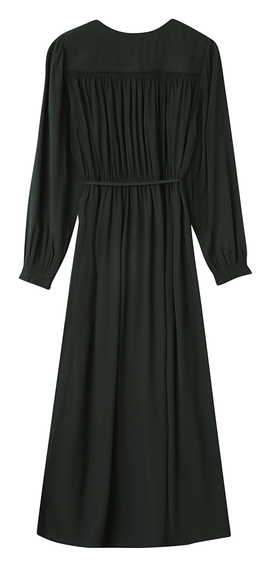 Flowy wrap maxi dress GRACE ET MILA Green