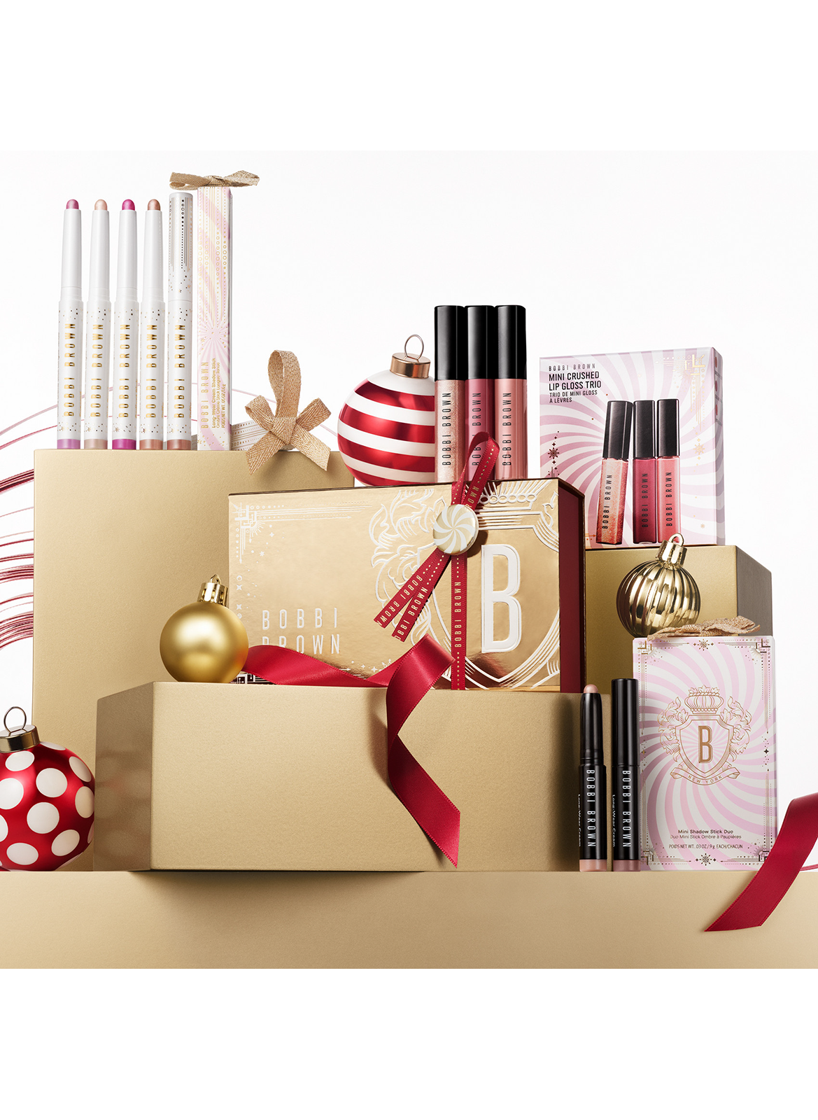 Mini Long-Wear Cream Shadow Stick Duo - Oogschaduwstick Duo met Langdurige Werking BOBBI BROWN No color