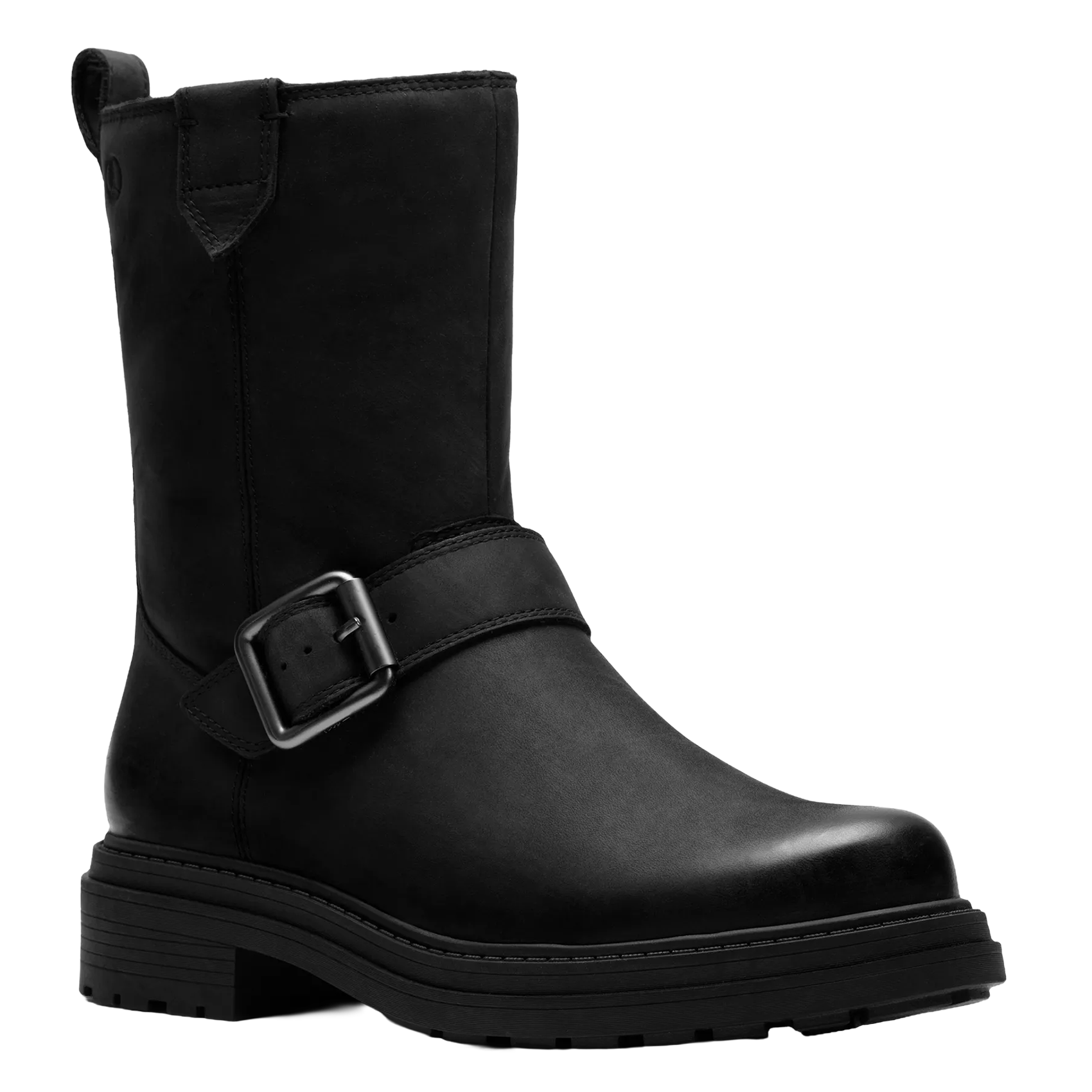 Bianca leather ankle boots CLARKS Black