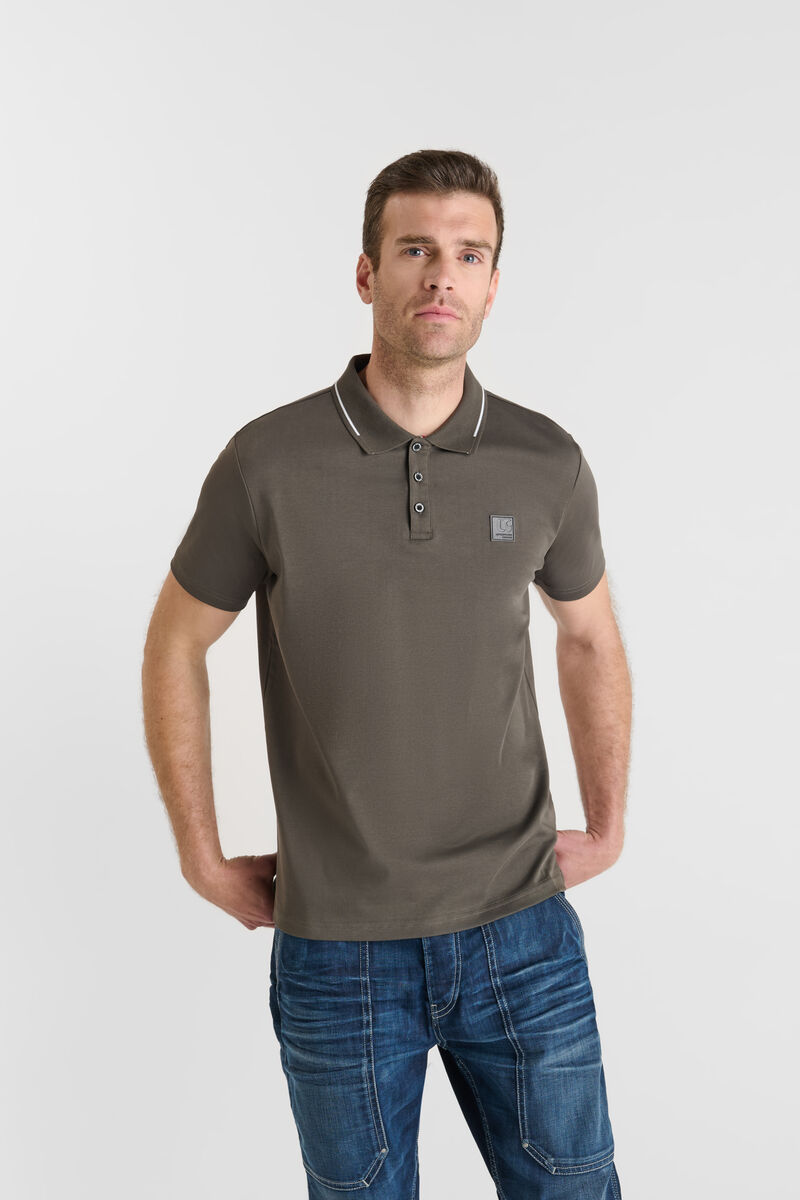 Polo shirt LE TEMPS DES CERISES Khaki
