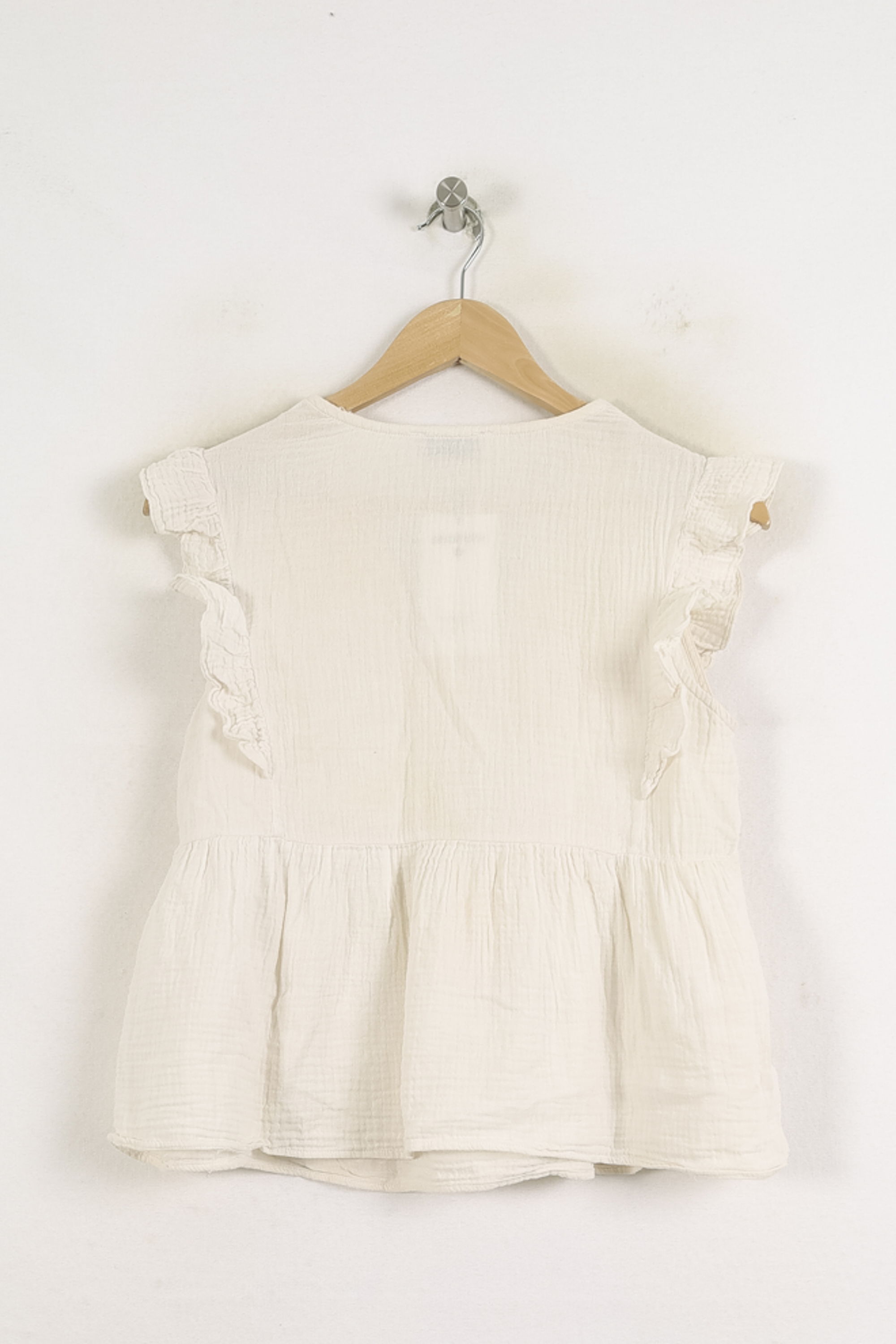 Blouse Laura Laval - Seconde Main White