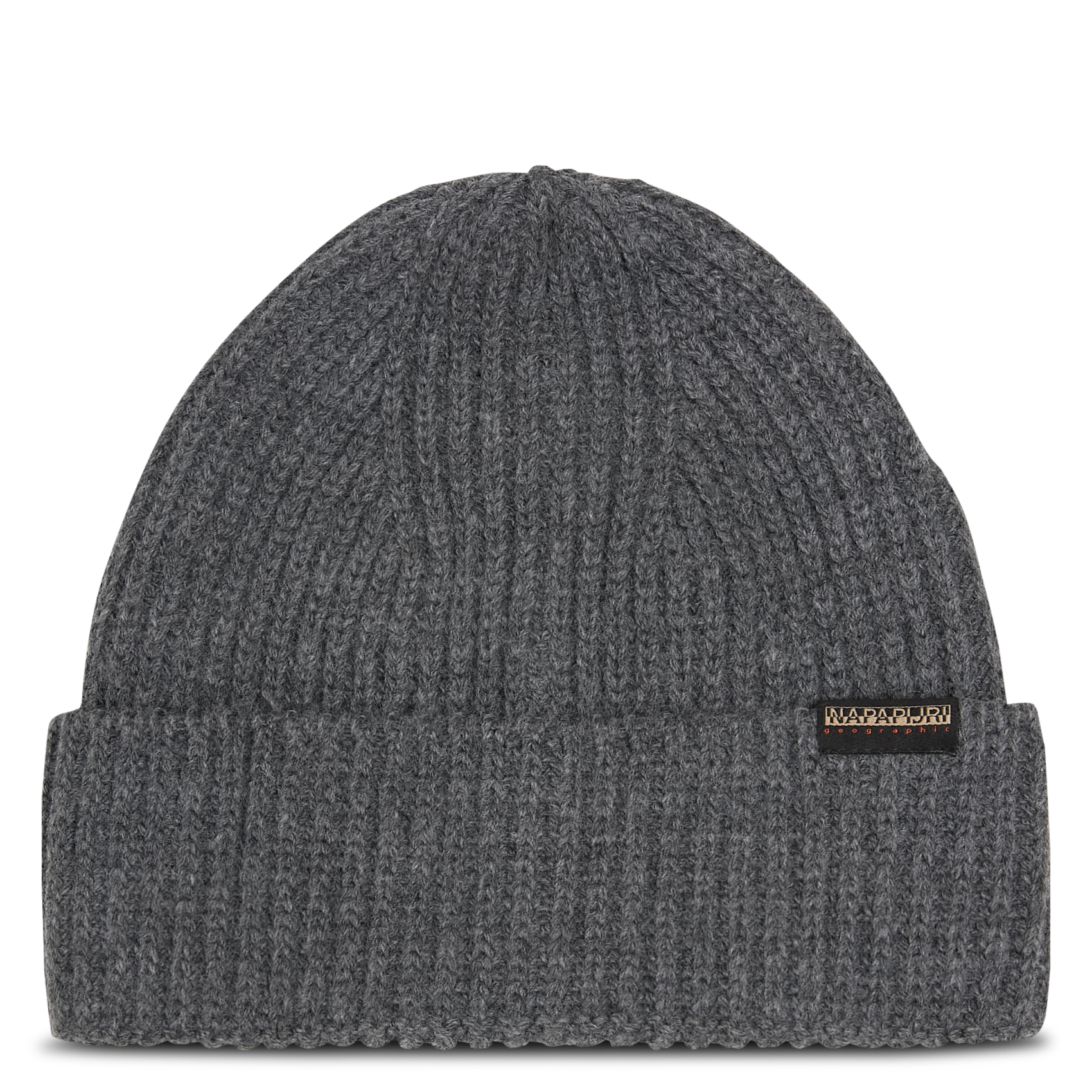 Gebreide muts met ribbelpatroon NAPAPIJRI Grijs