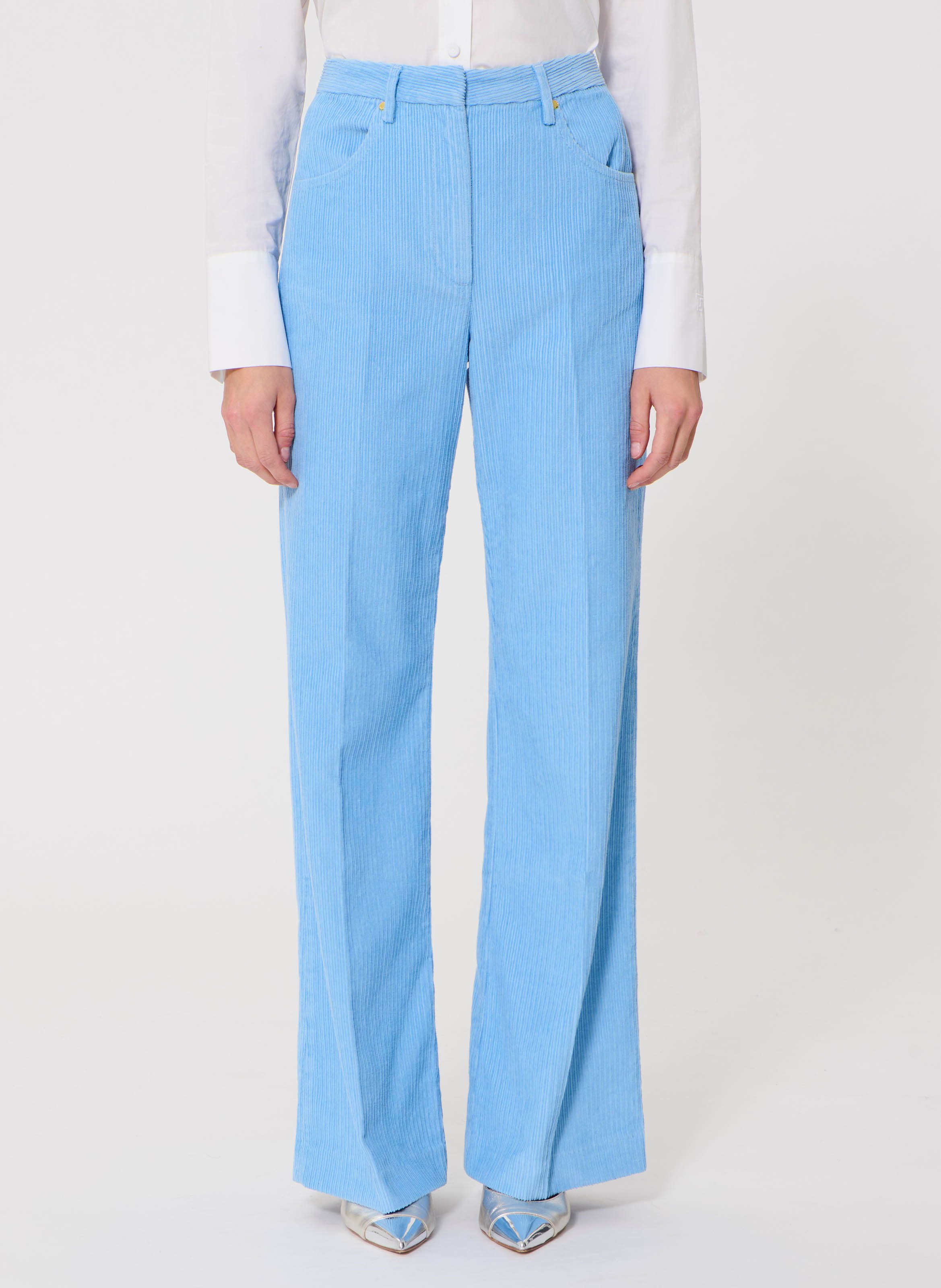 Pantaloni a zampa in velluto a coste TARA JARMON