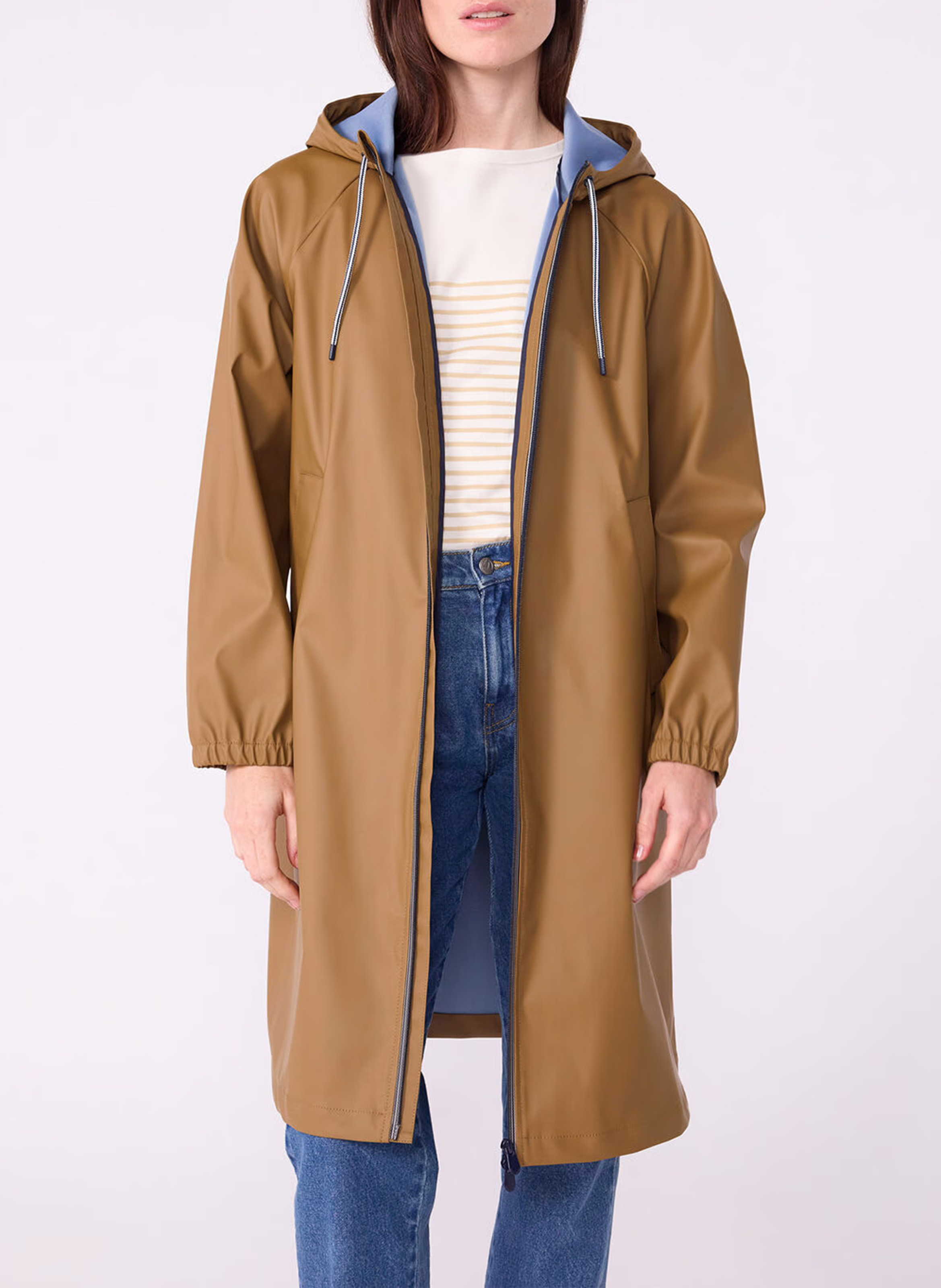 Coupe vent à cauche PETIT BATEAU Marron