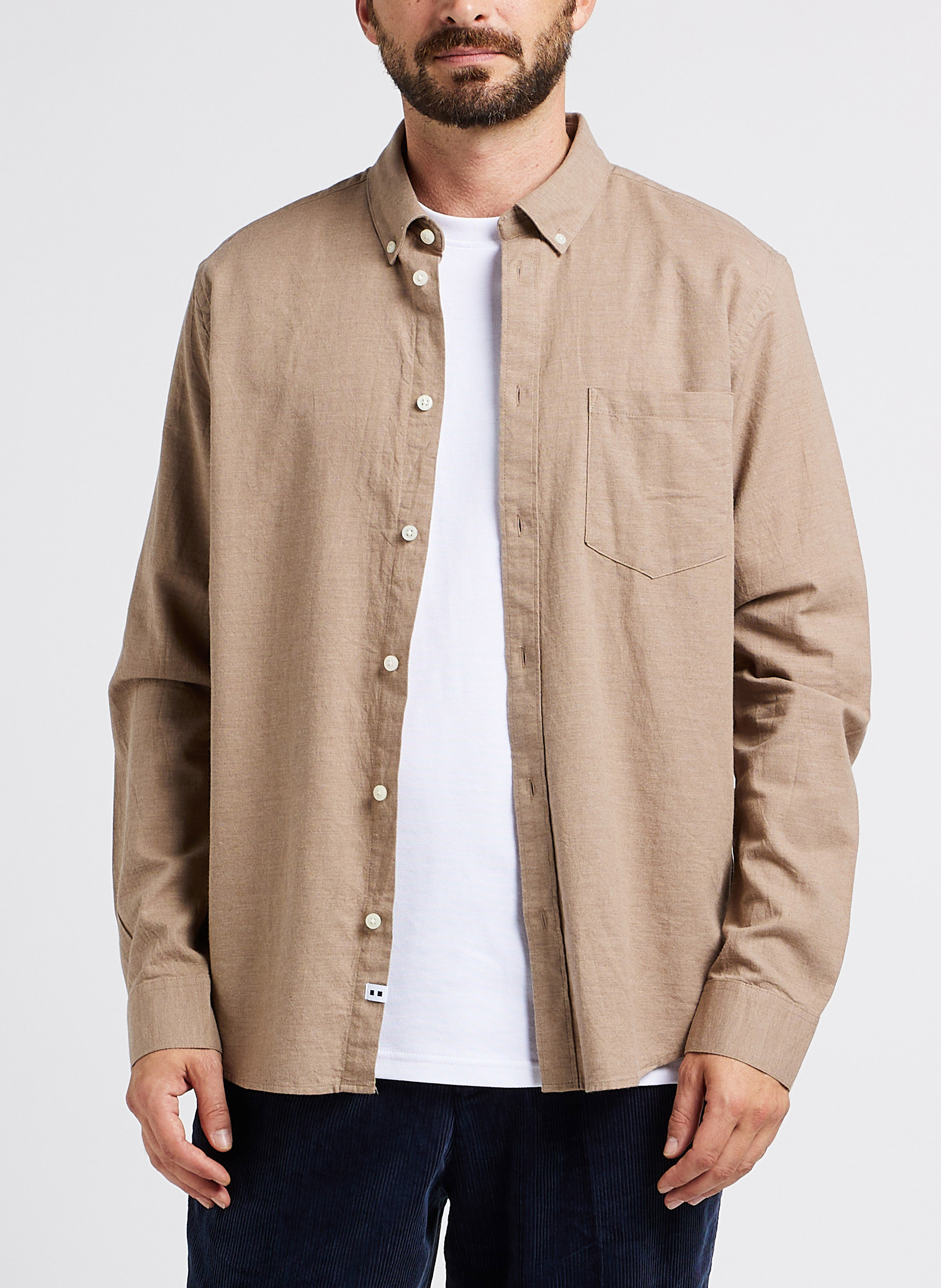 Chemise regular-fit en coton bio MINIMUM