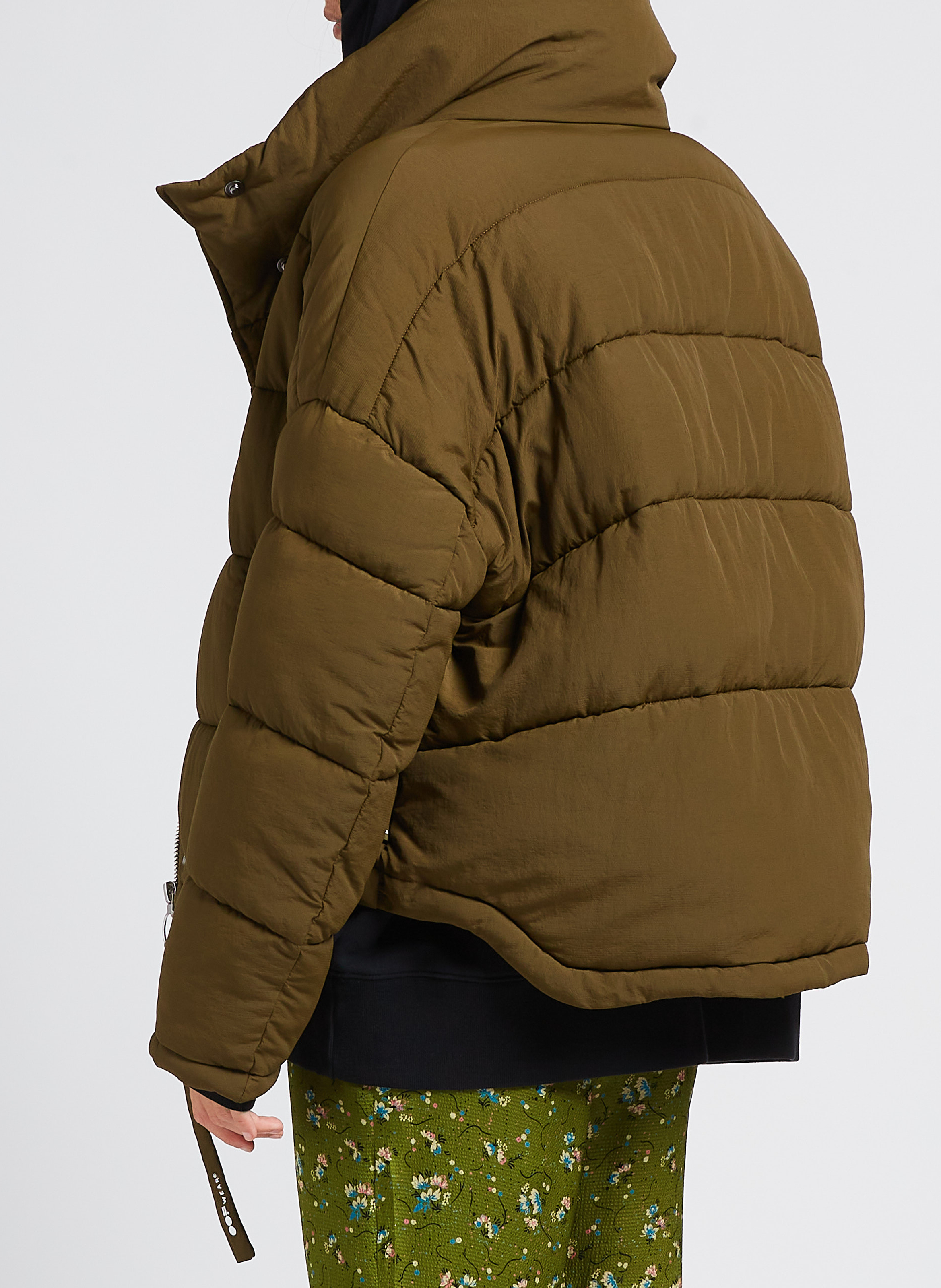 Doudoune oversize col montant  OOF Kaki