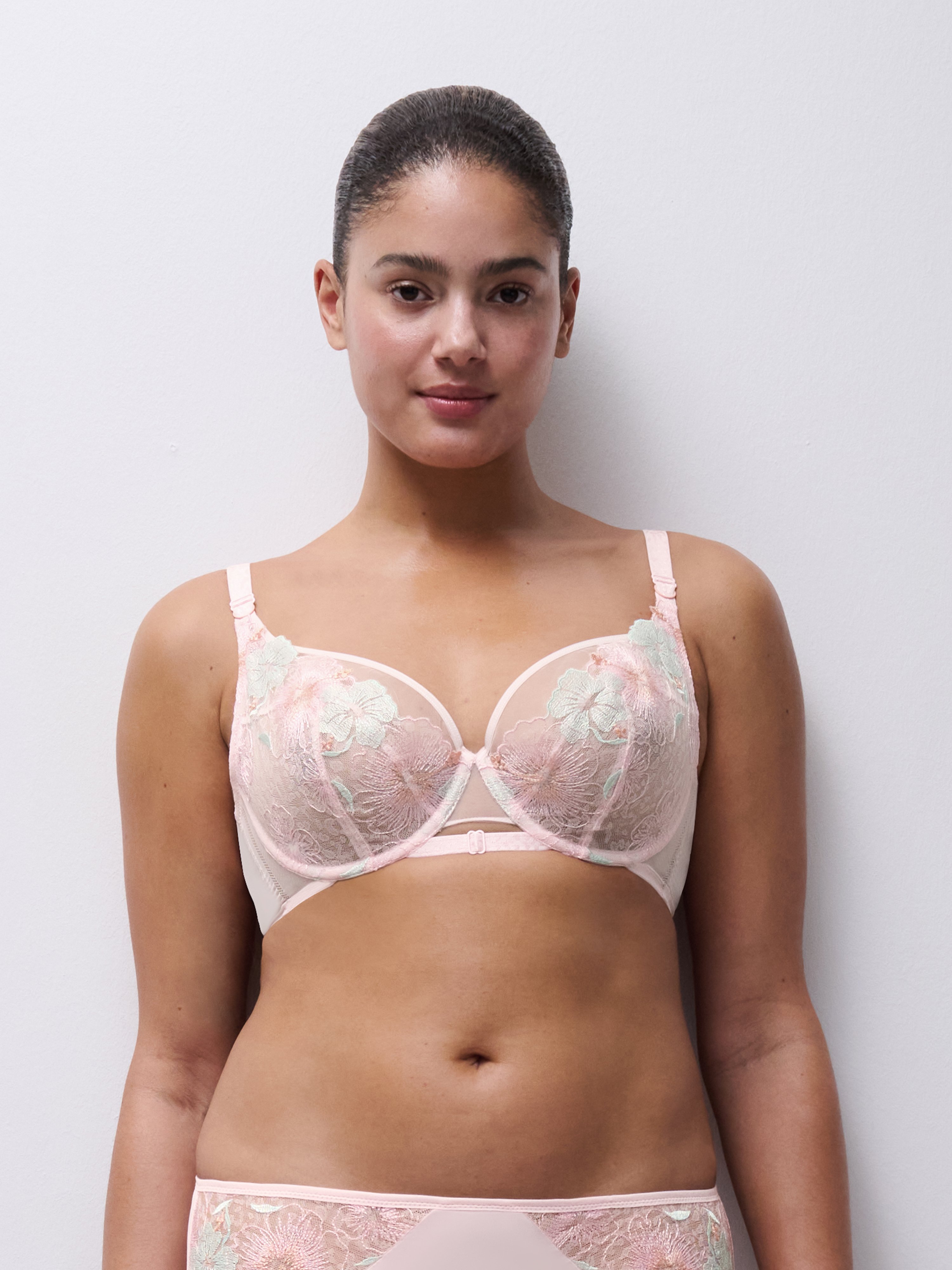 Full-cup bra CHANTELLE PULP Pink