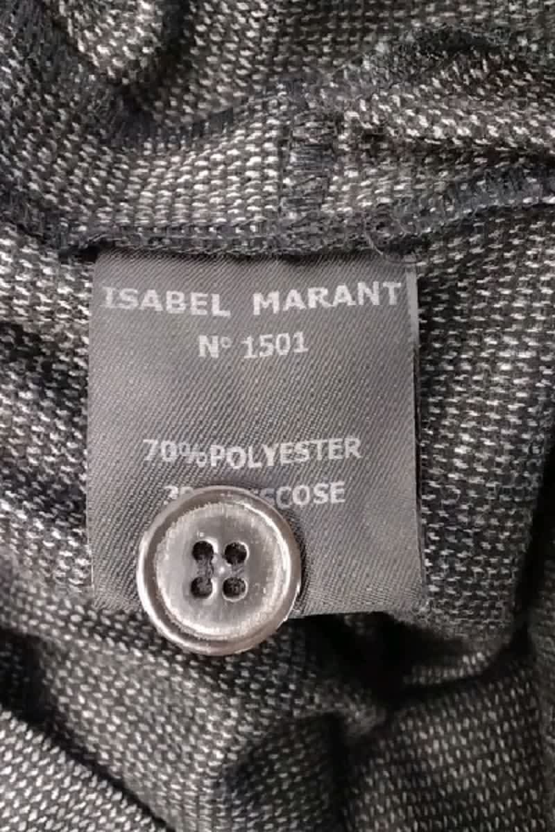 Mini skirt ISABEL MARANT ÉTOILE - SECONDE MAIN Grey